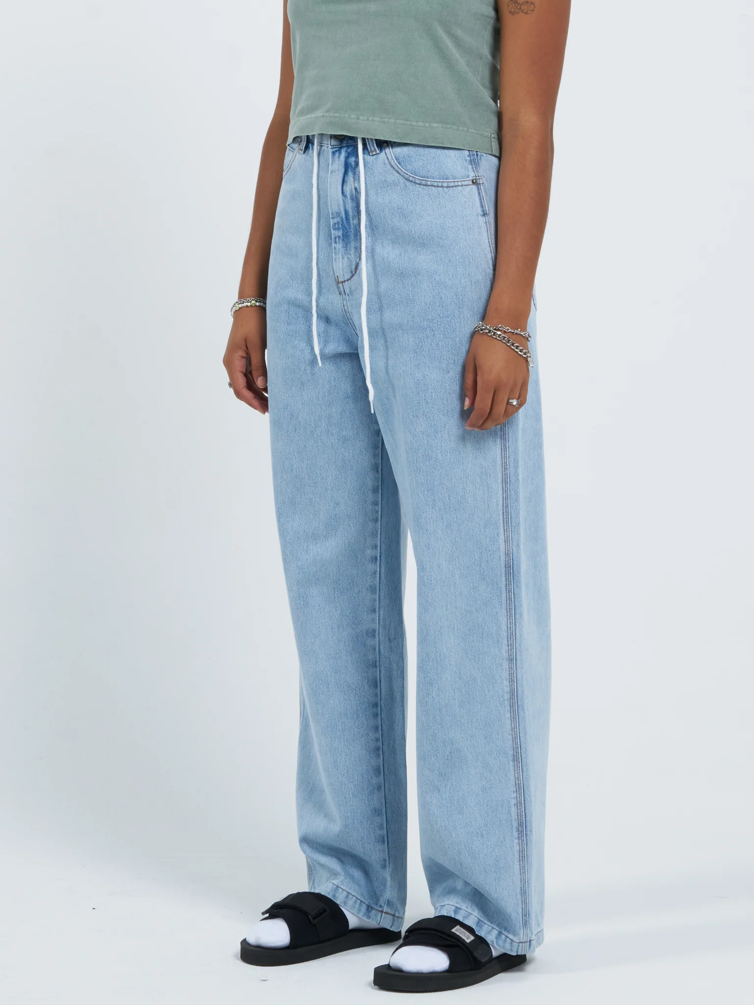 Big Baggy Jean - Worship Worn Blue - Image 4