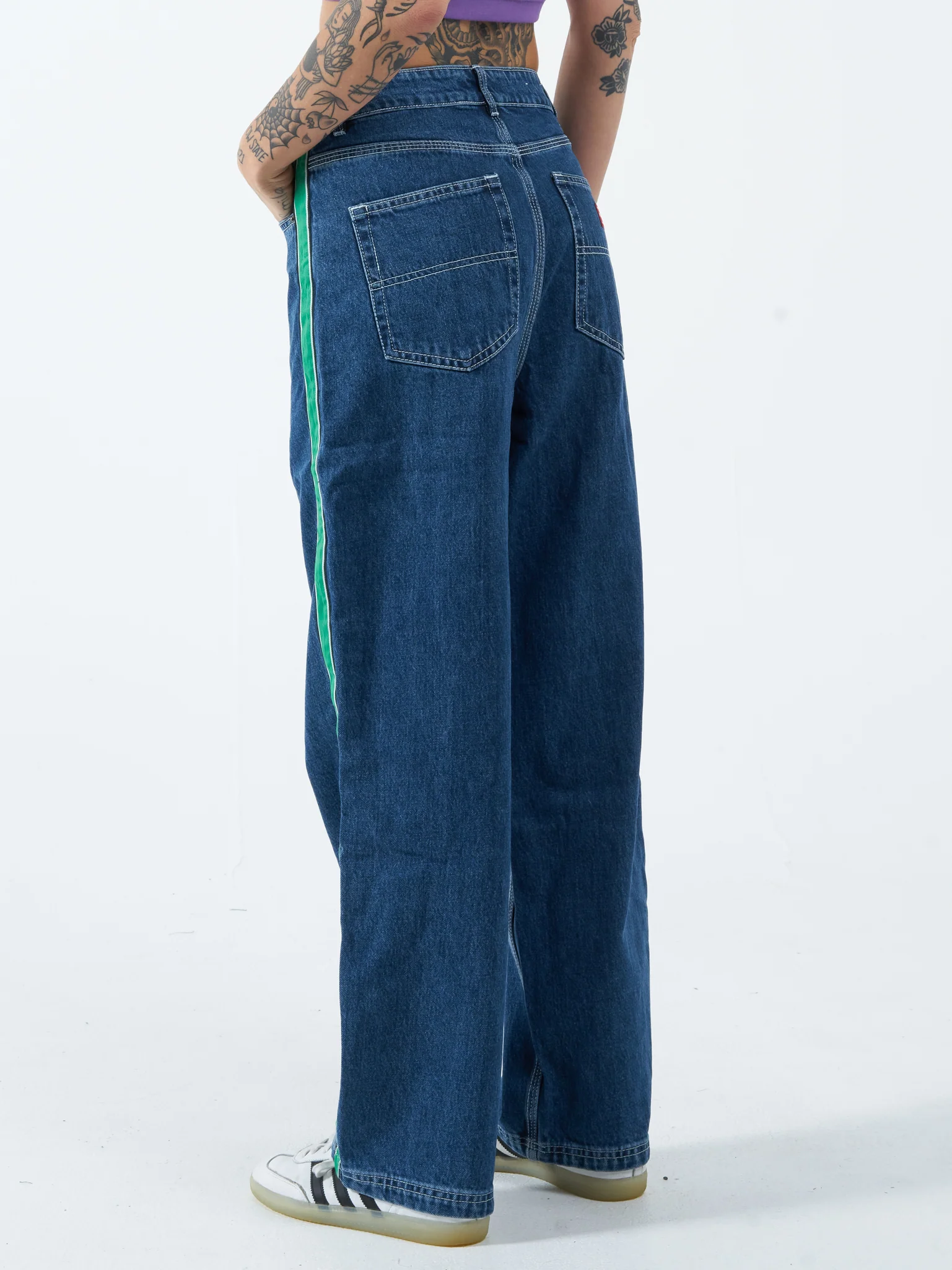 Big Baggy Trasher Jean - Worship Blues - Image 4