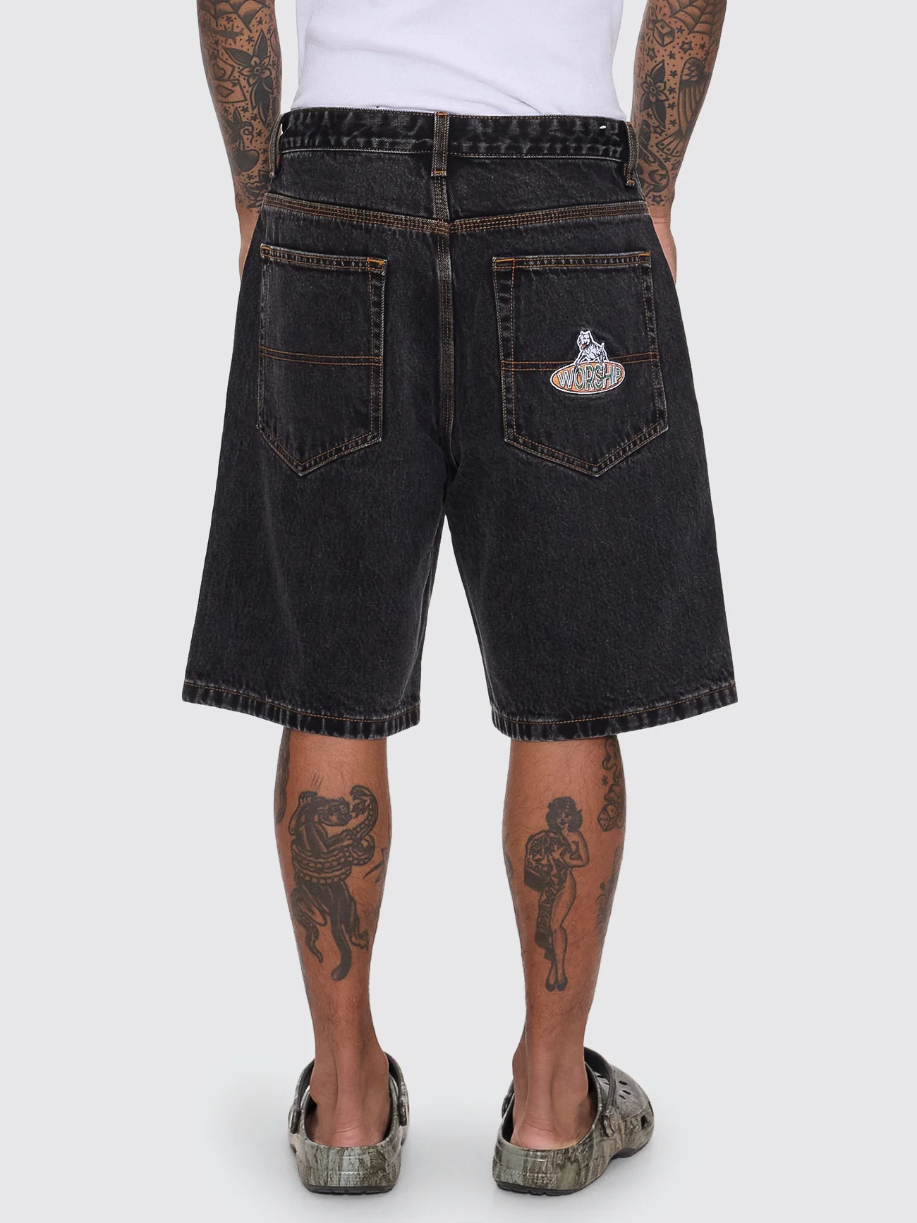 Big Dawg Jean Short - Black Rinse - Image 5