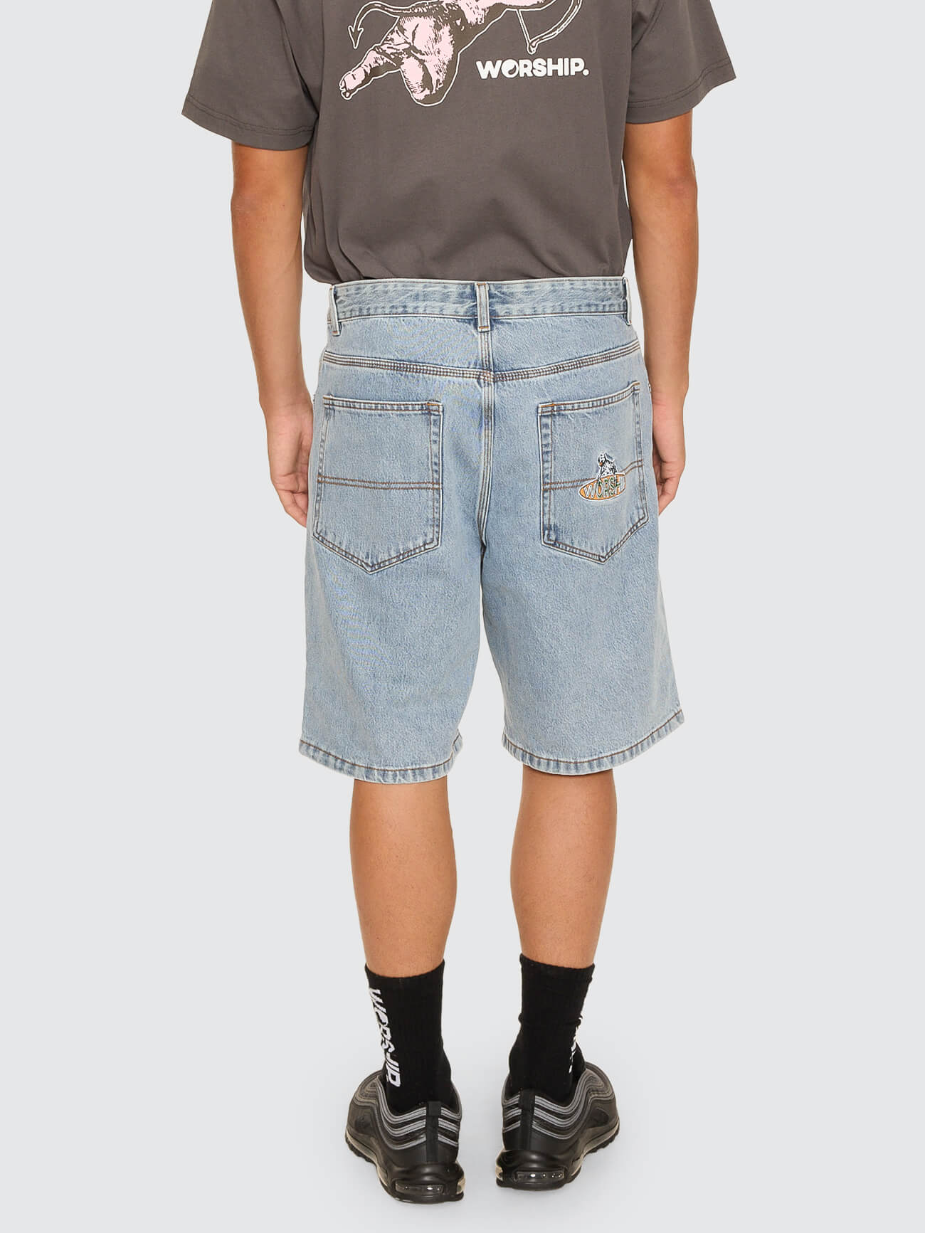 Big Dawg Jean Short - Raged Blue - Image 4