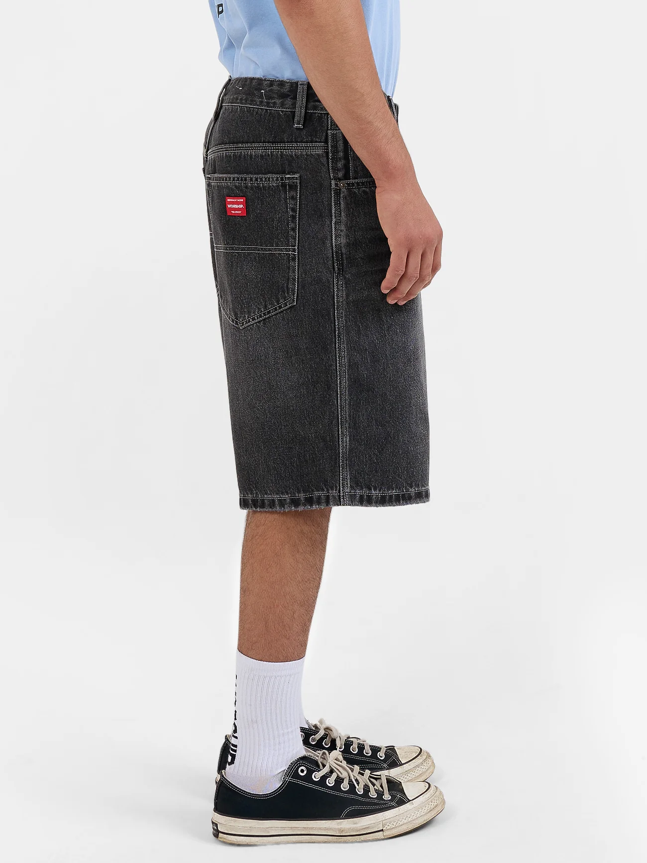 Big Dawg Jeanshort - Volcanic Ash - Image 3