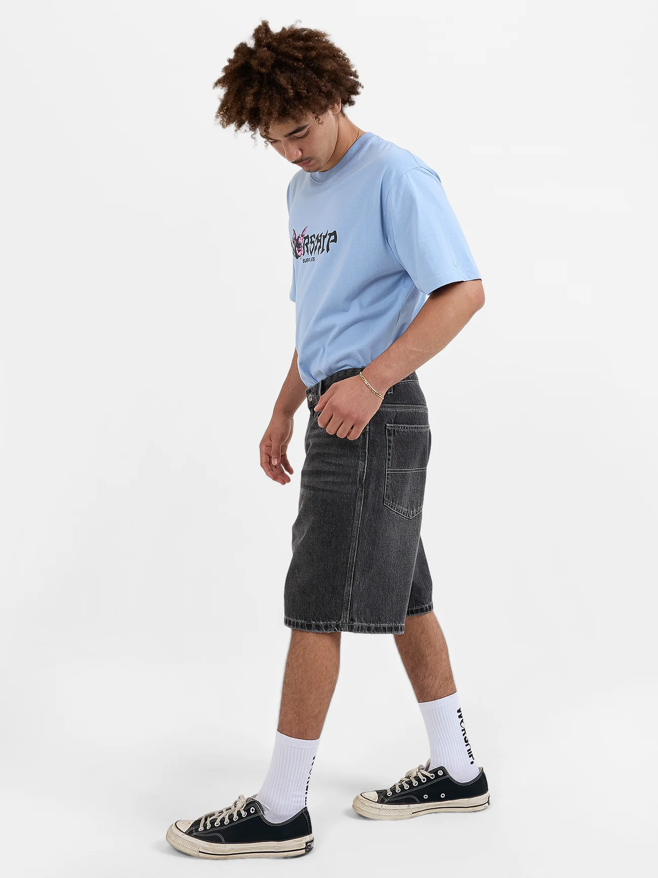 Big Dawg Jeanshort - Volcanic Ash - Image 5