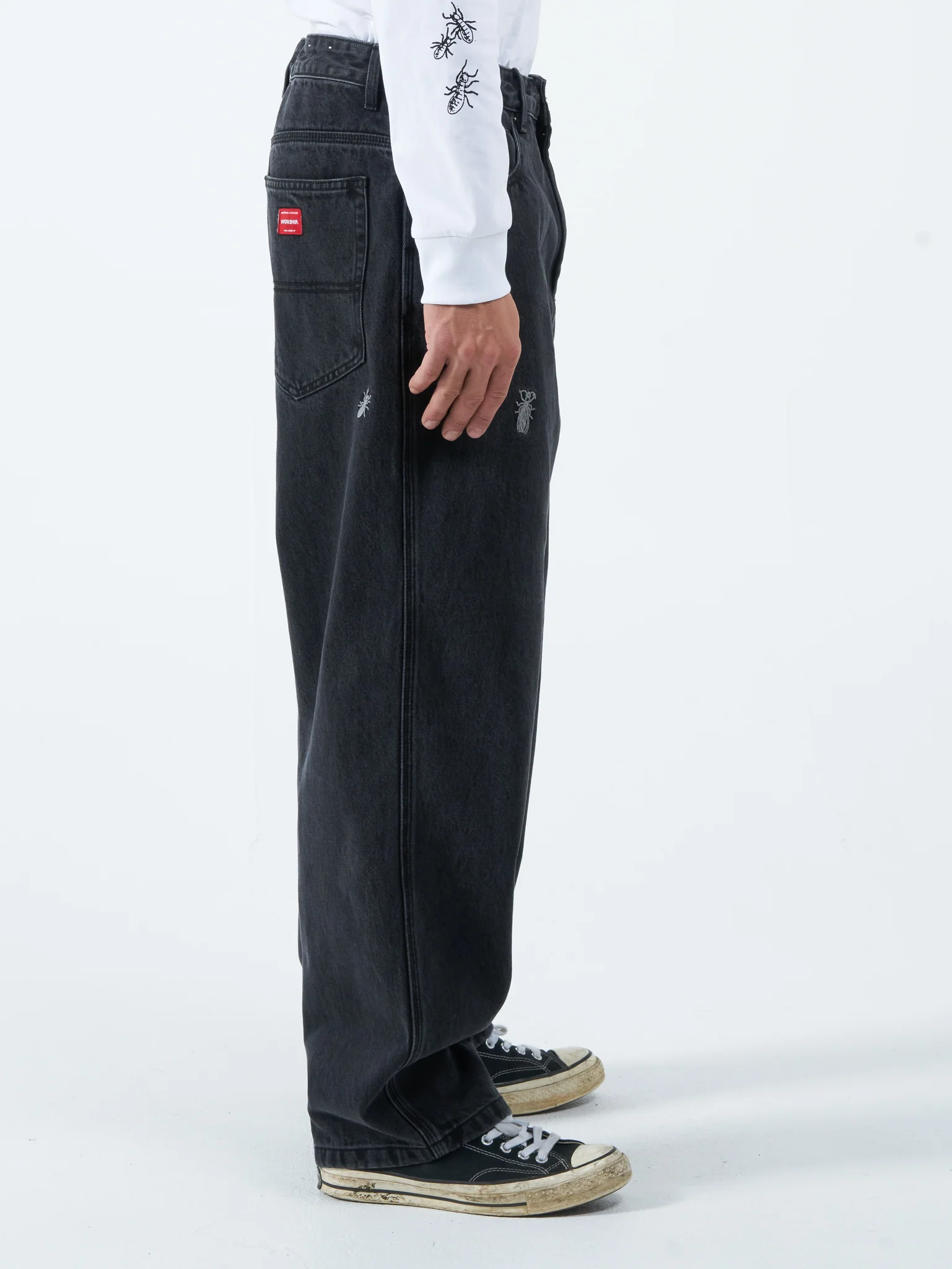 Big Dawg Pest Control Jean - Used Black - Image 4