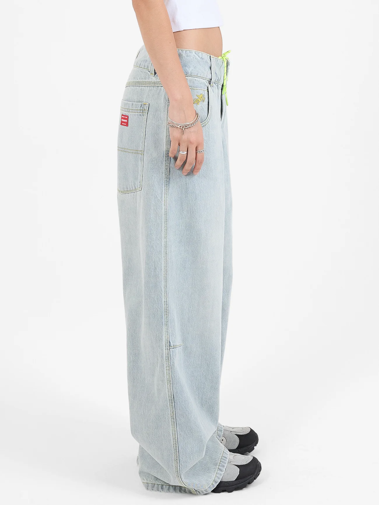 Big Kitty Denim Jean - Arctic Blue - Image 3
