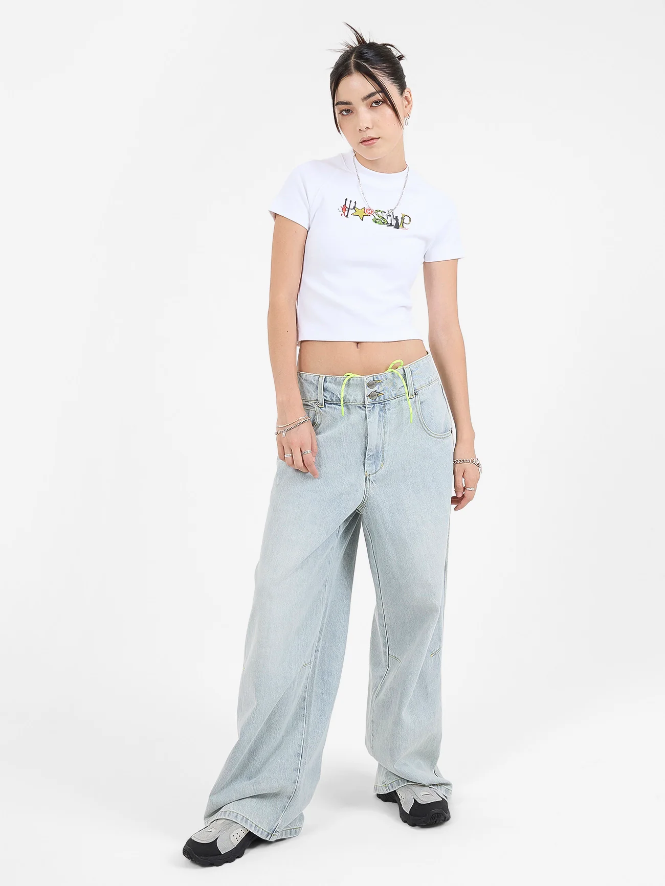 Big Kitty Denim Jean - Arctic Blue - Image 5
