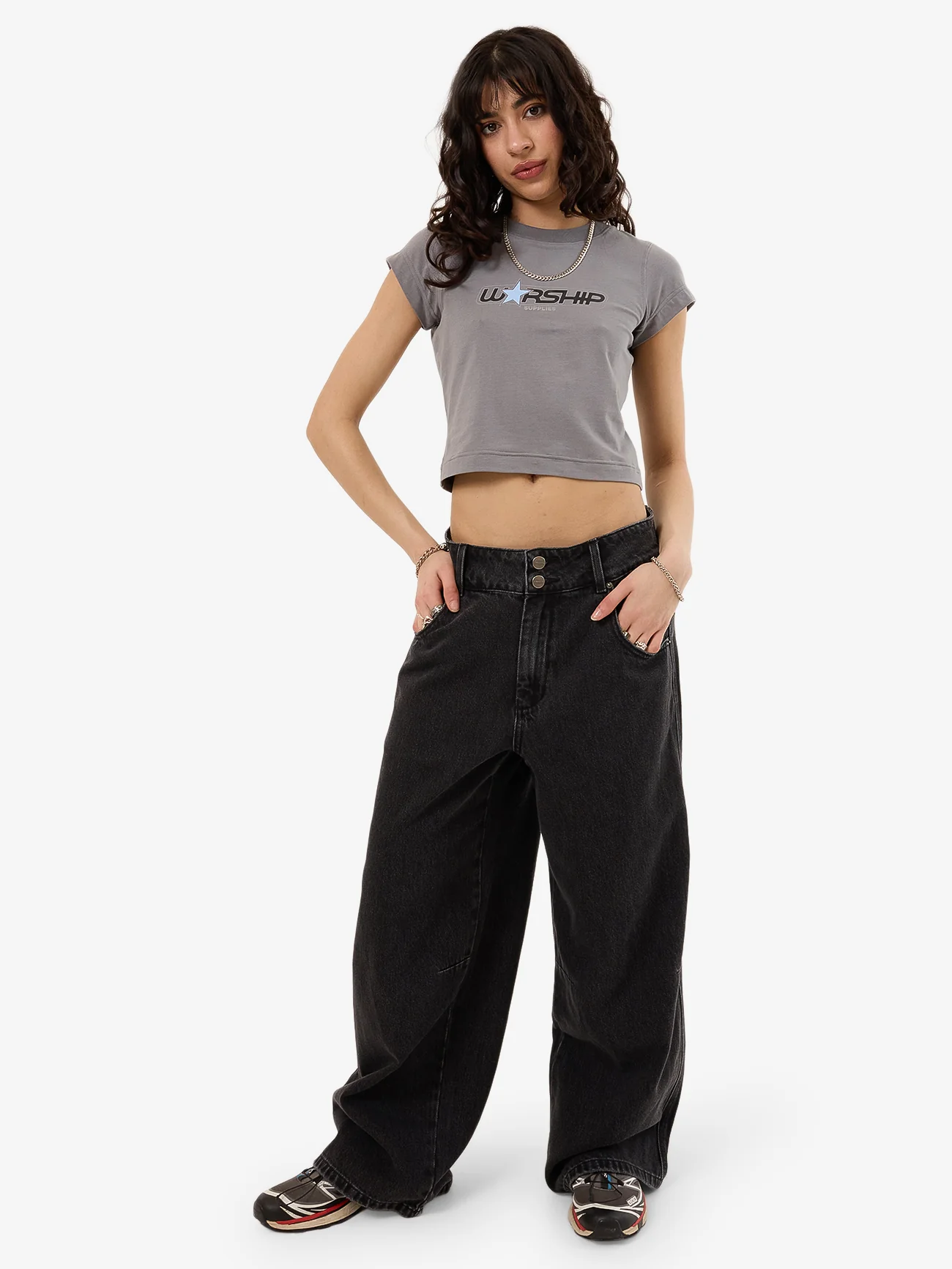 Big Kitty Denim Jean - Used Black - Image 5