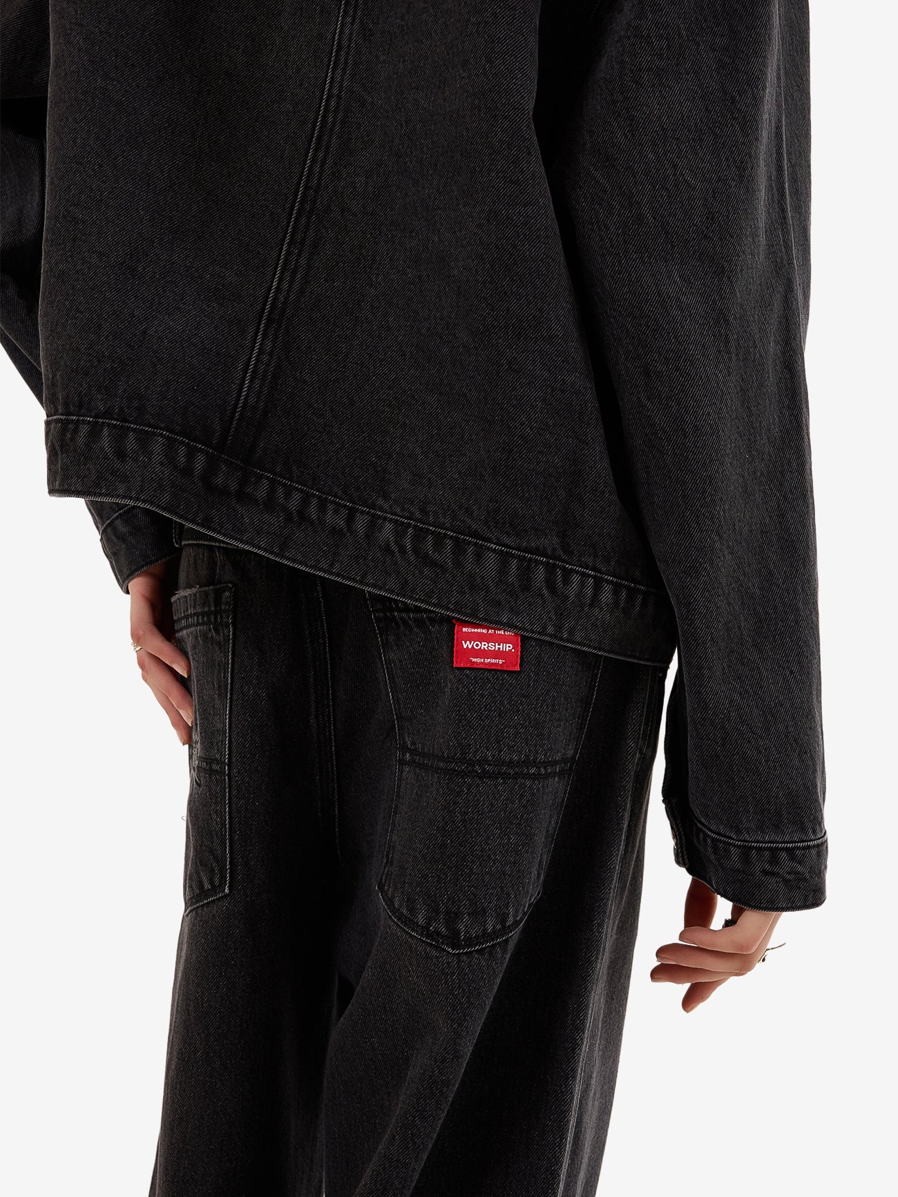 Big Kitty Denim Jean - Used Black - Image 8