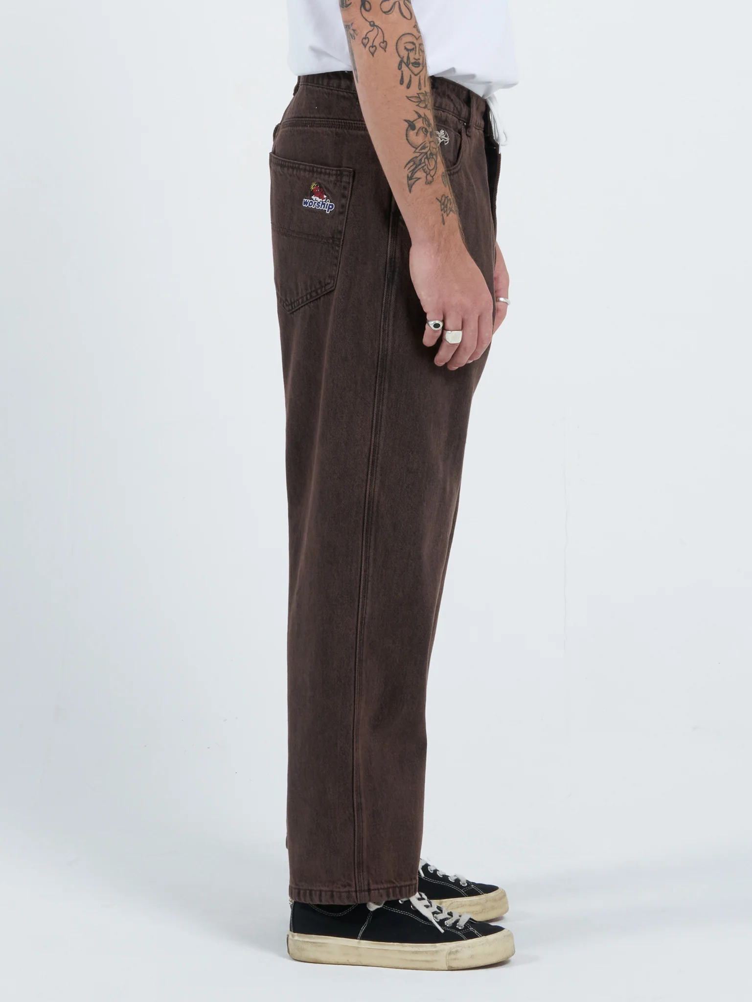 Big Lounger Above The Clouds Jean - Fudge Black Overdye - Image 4