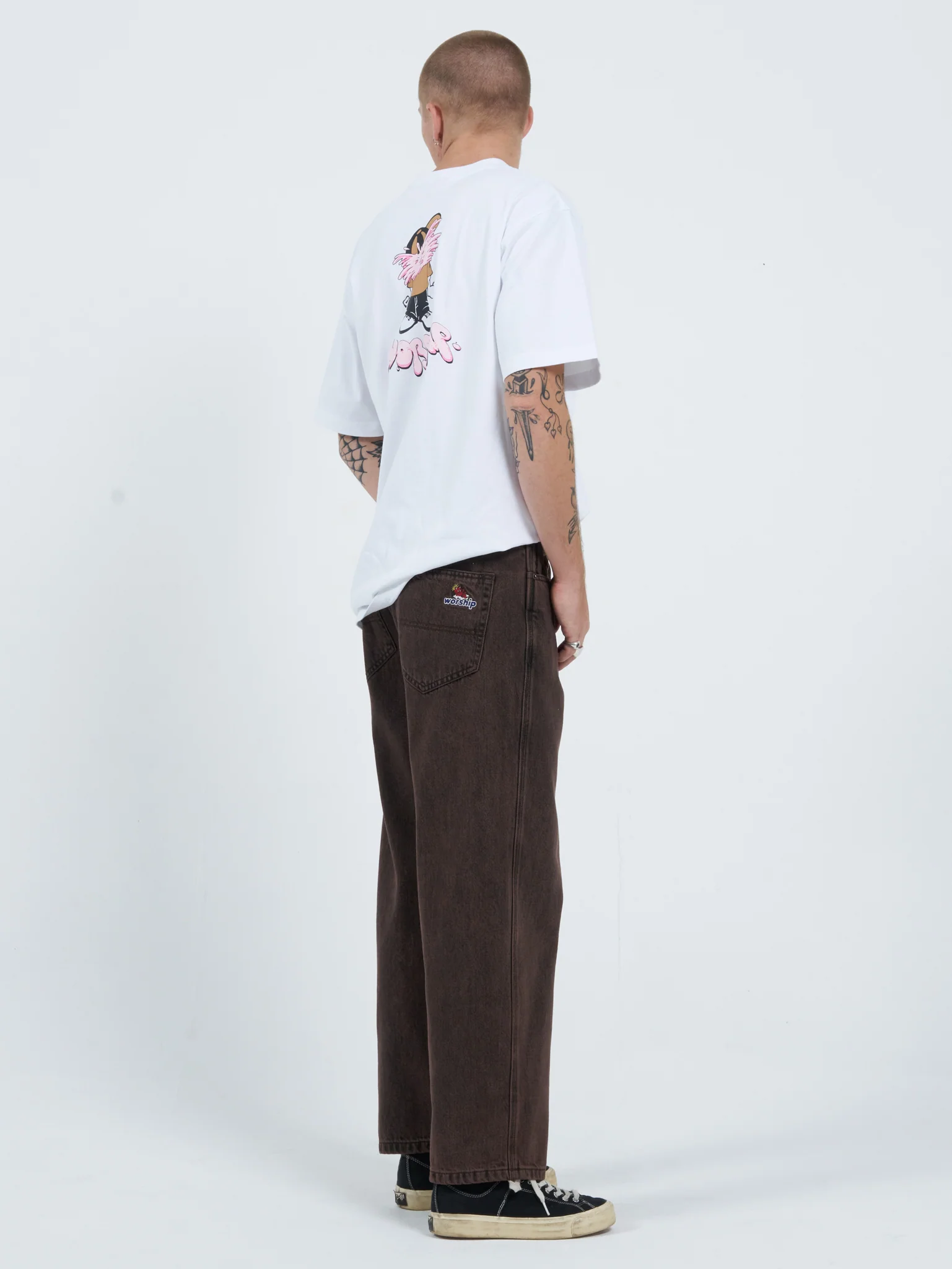 Big Lounger Above The Clouds Jean - Fudge Black Overdye - Image 5