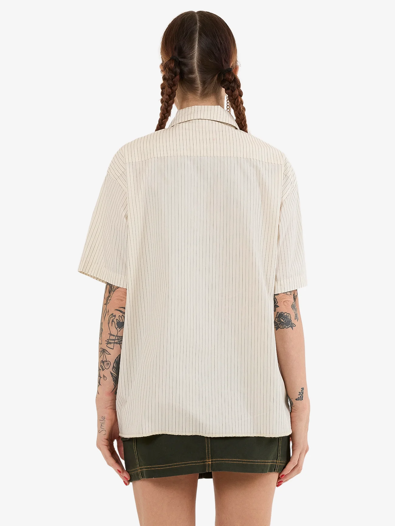 Bistro Box Fit Shirt - Bone - Image 2
