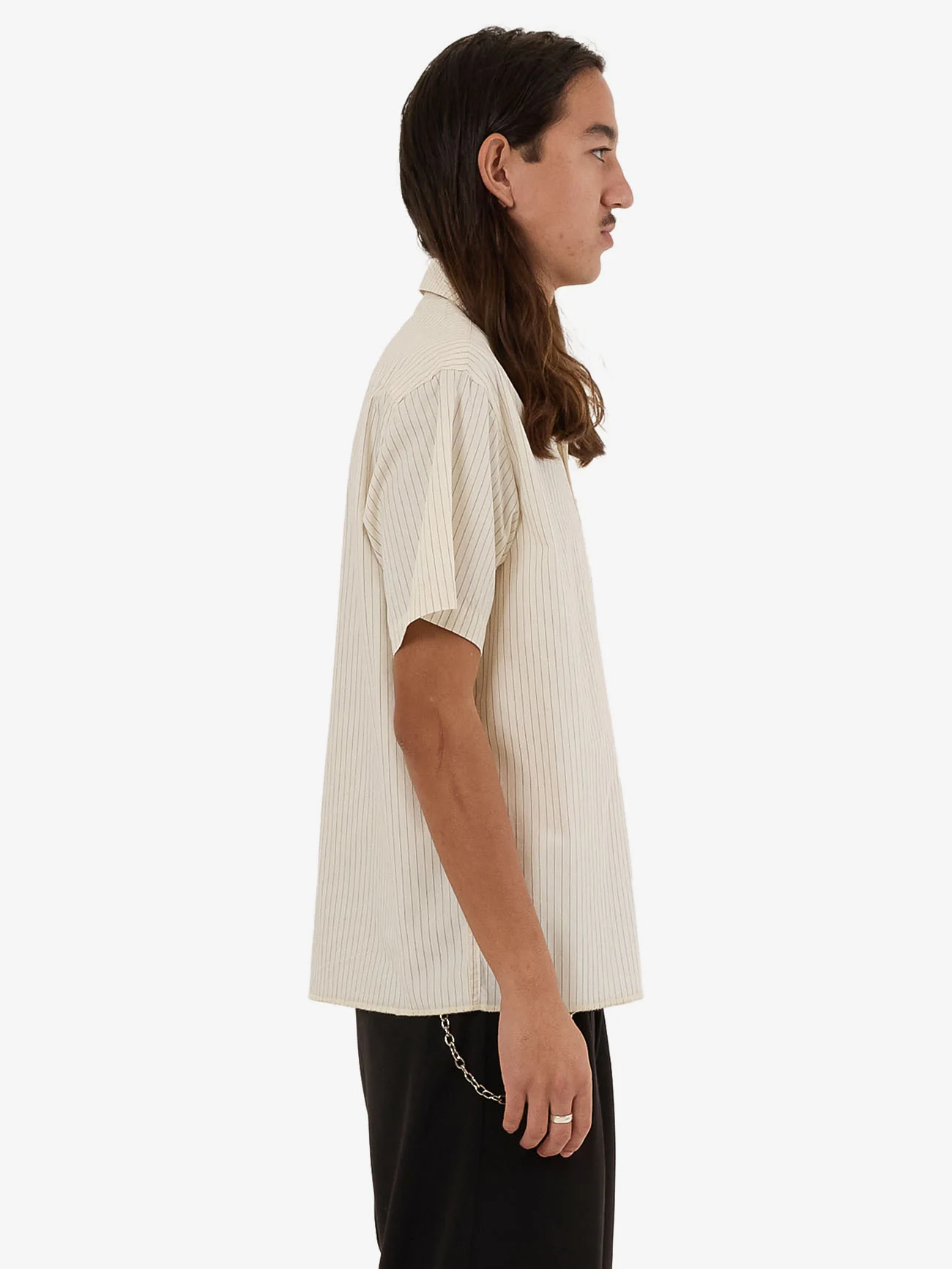 Bistro Short Sleeve Shirt - Bone - Image 4