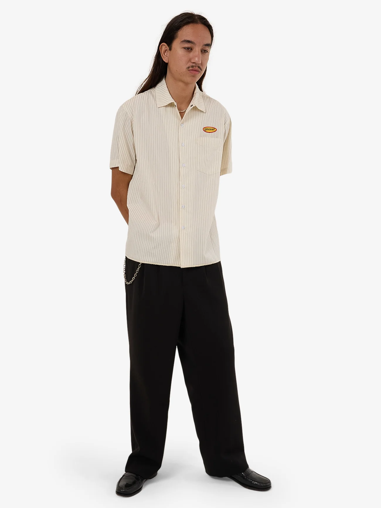 Bistro Short Sleeve Shirt - Bone - Image 5