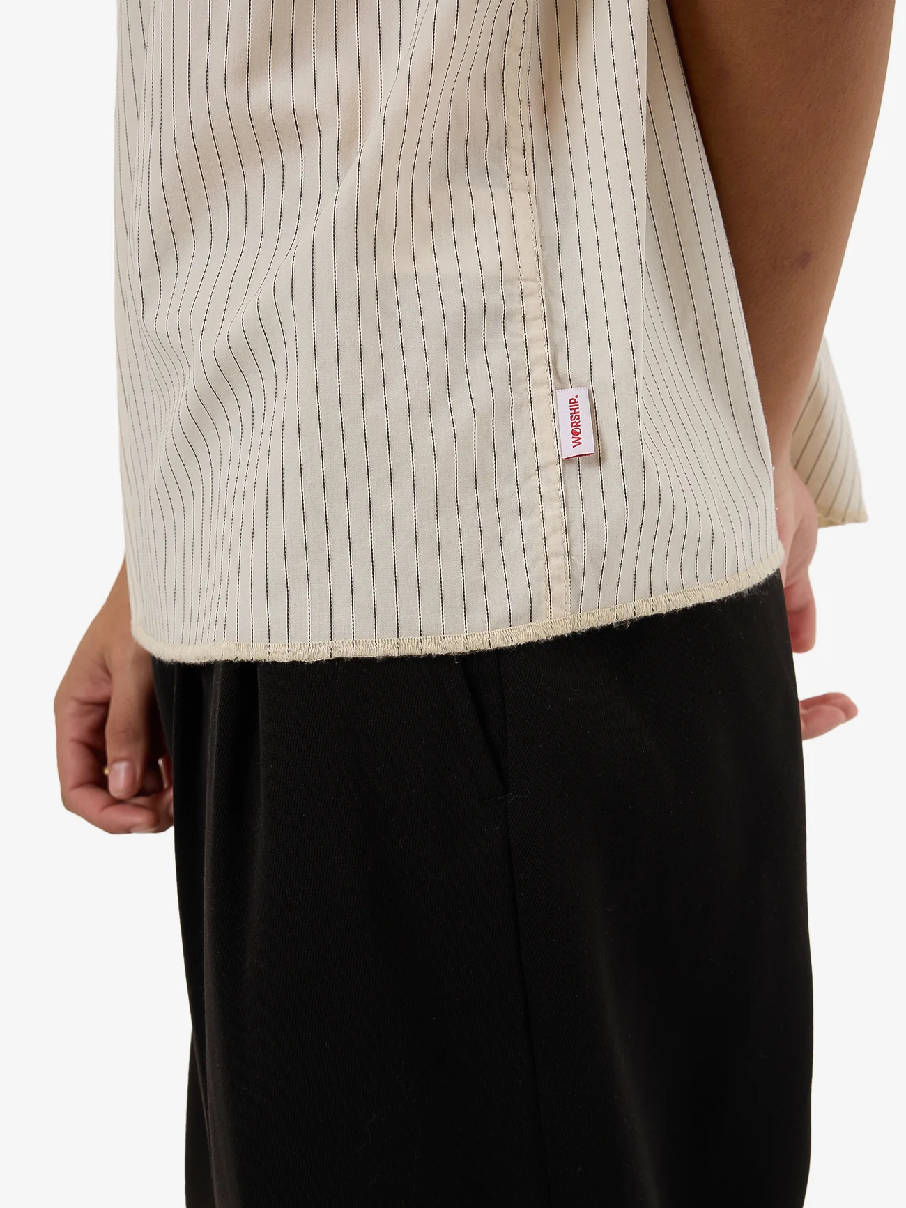 Bistro Short Sleeve Shirt - Bone - Image 7
