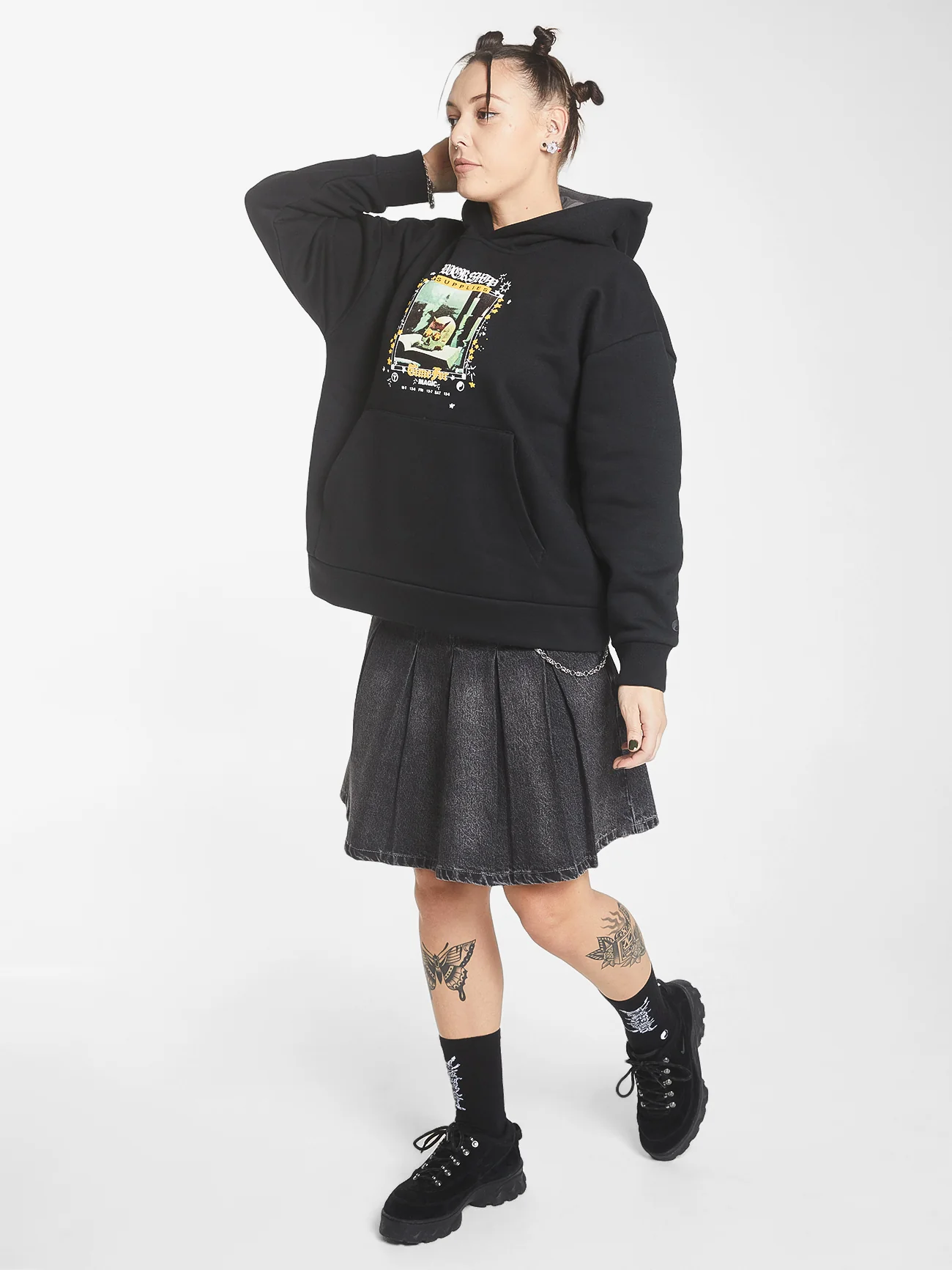 Black Magic Box Fit Hood - Black - Image 4