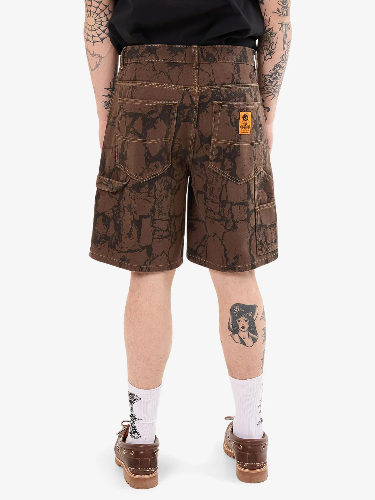 Blackwood Carpenter Jean Short - Chocolate - Image 4