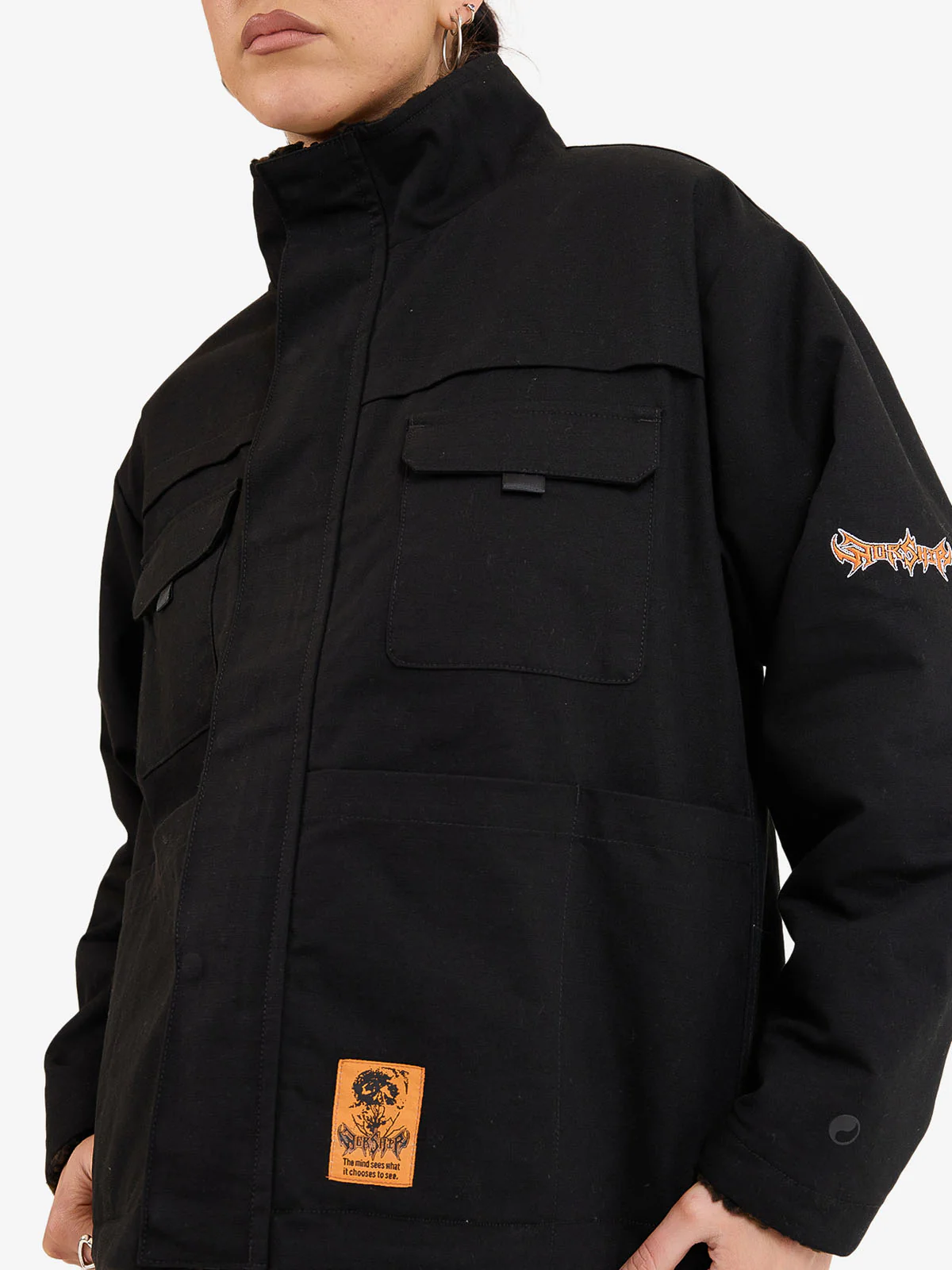 Blackwood Reversible Jacket - Black - Image 3