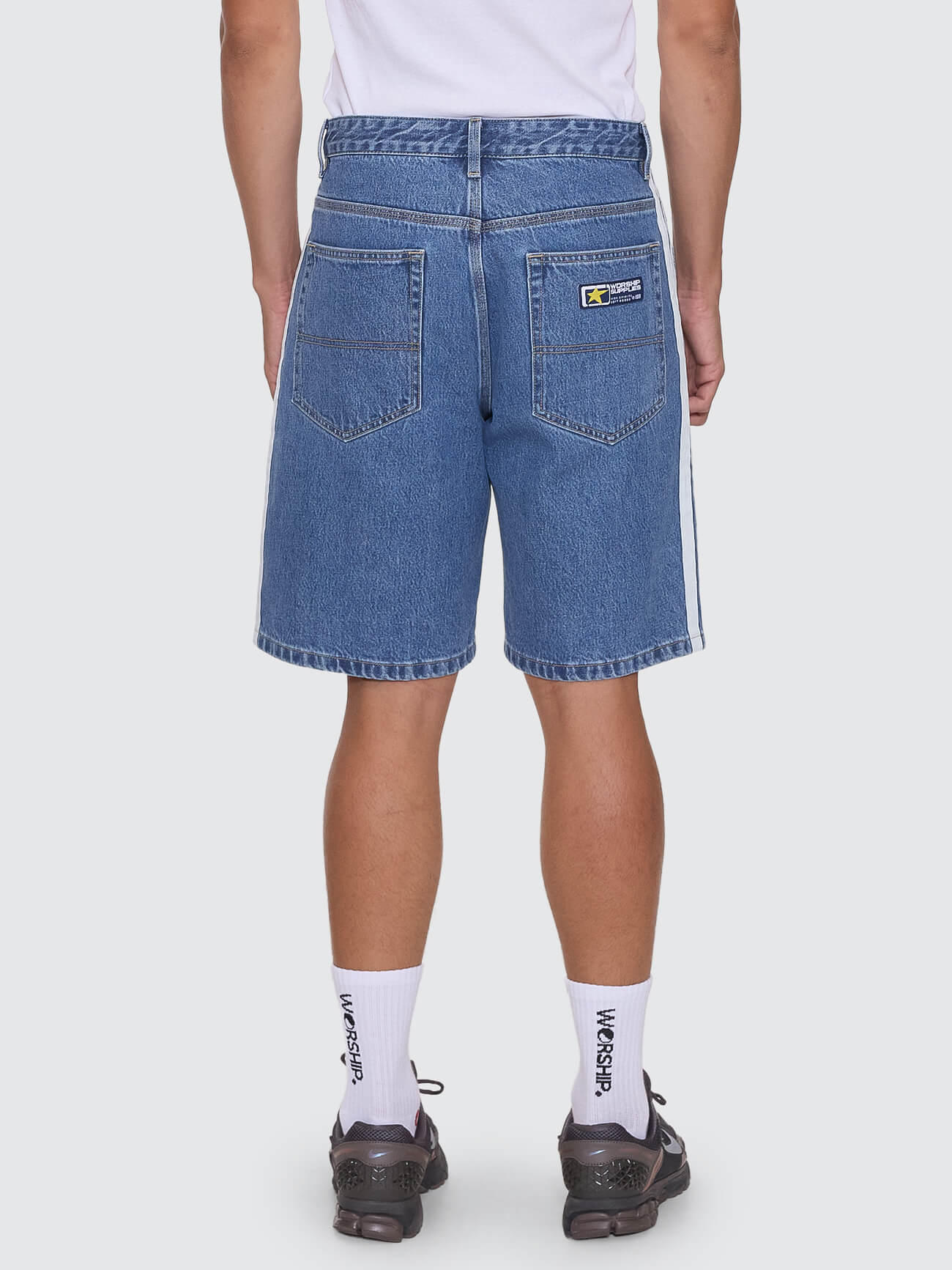 Blender Big Dawg Jean Short - Sky High Blue - Image 6
