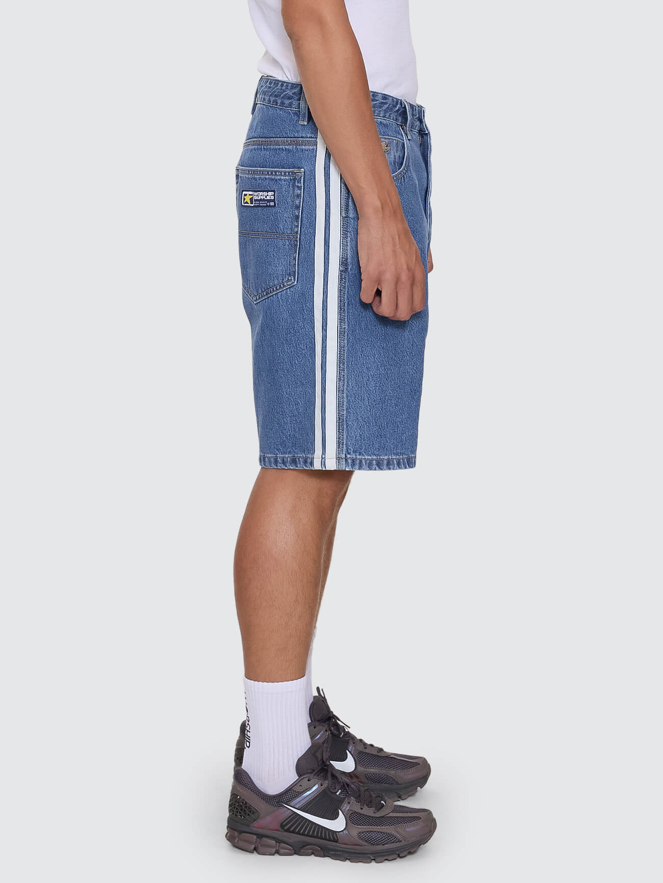 Blender Big Dawg Jean Short - Sky High Blue - Image 7