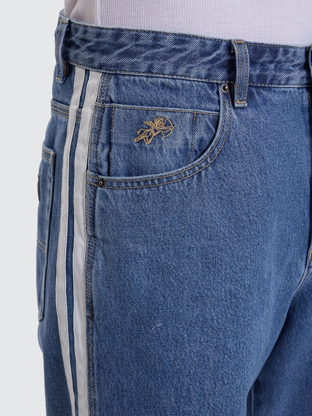 Blender Big Dawg Jean Short - Sky High Blue - Image 8
