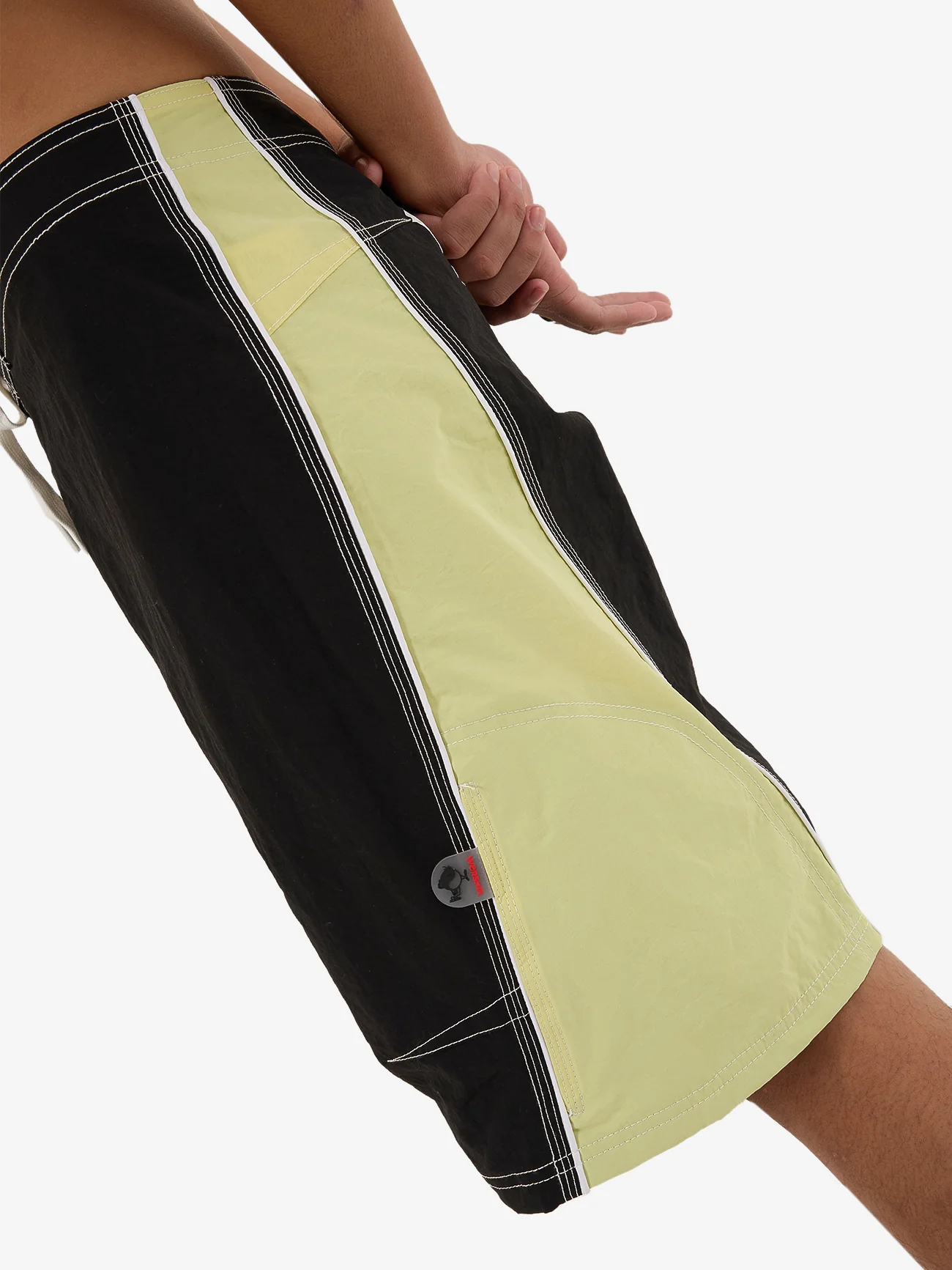 Boardriderr Boardshort - Black - Lime - Image 5