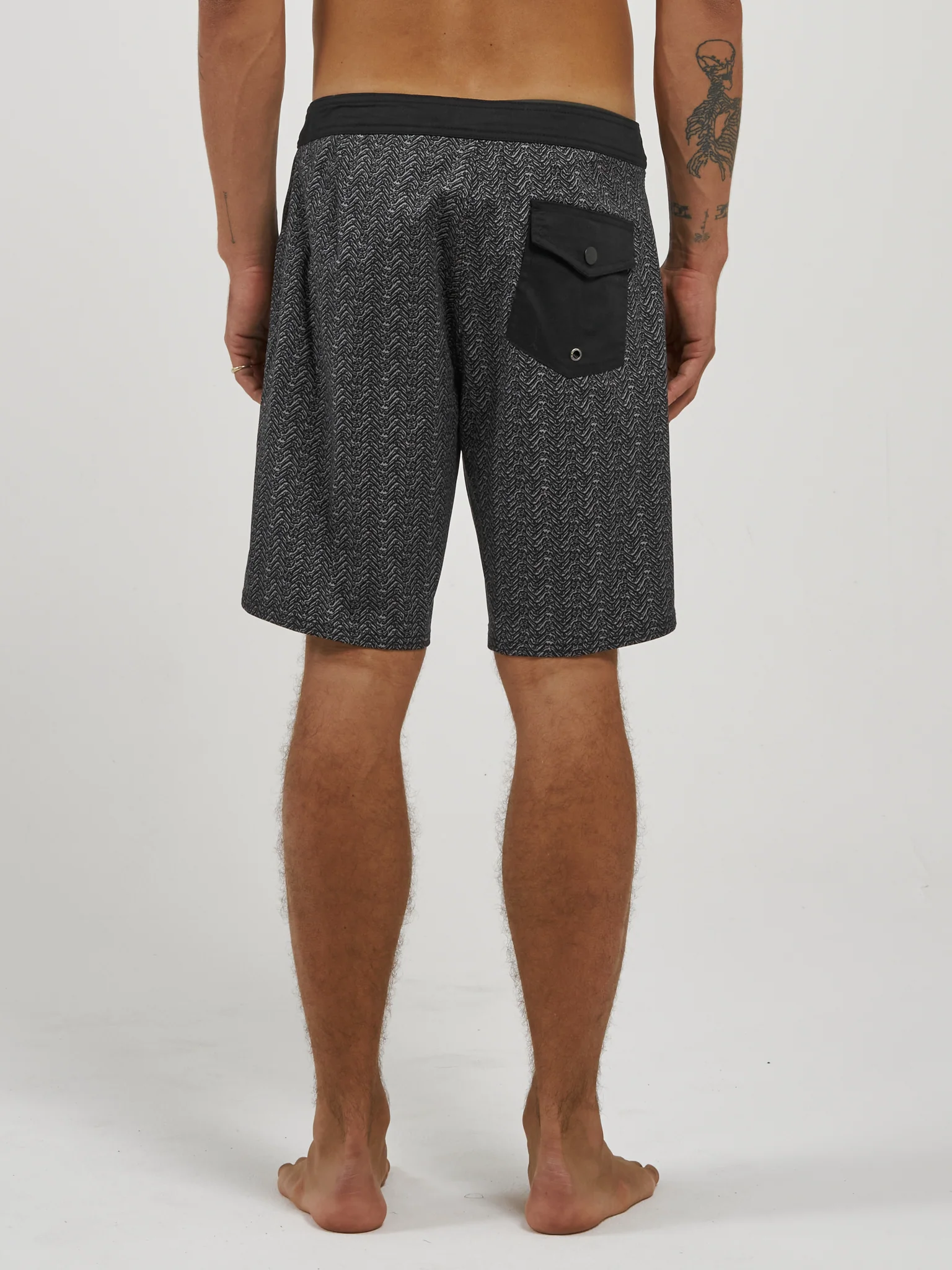 Bonethrower Boardshort - Grey - Image 2