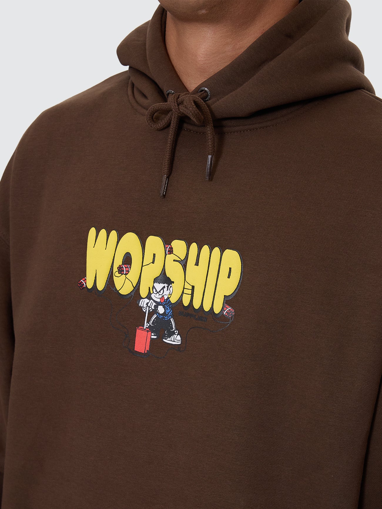 Boomer Pull Over Hood - Chocolate - Image 2