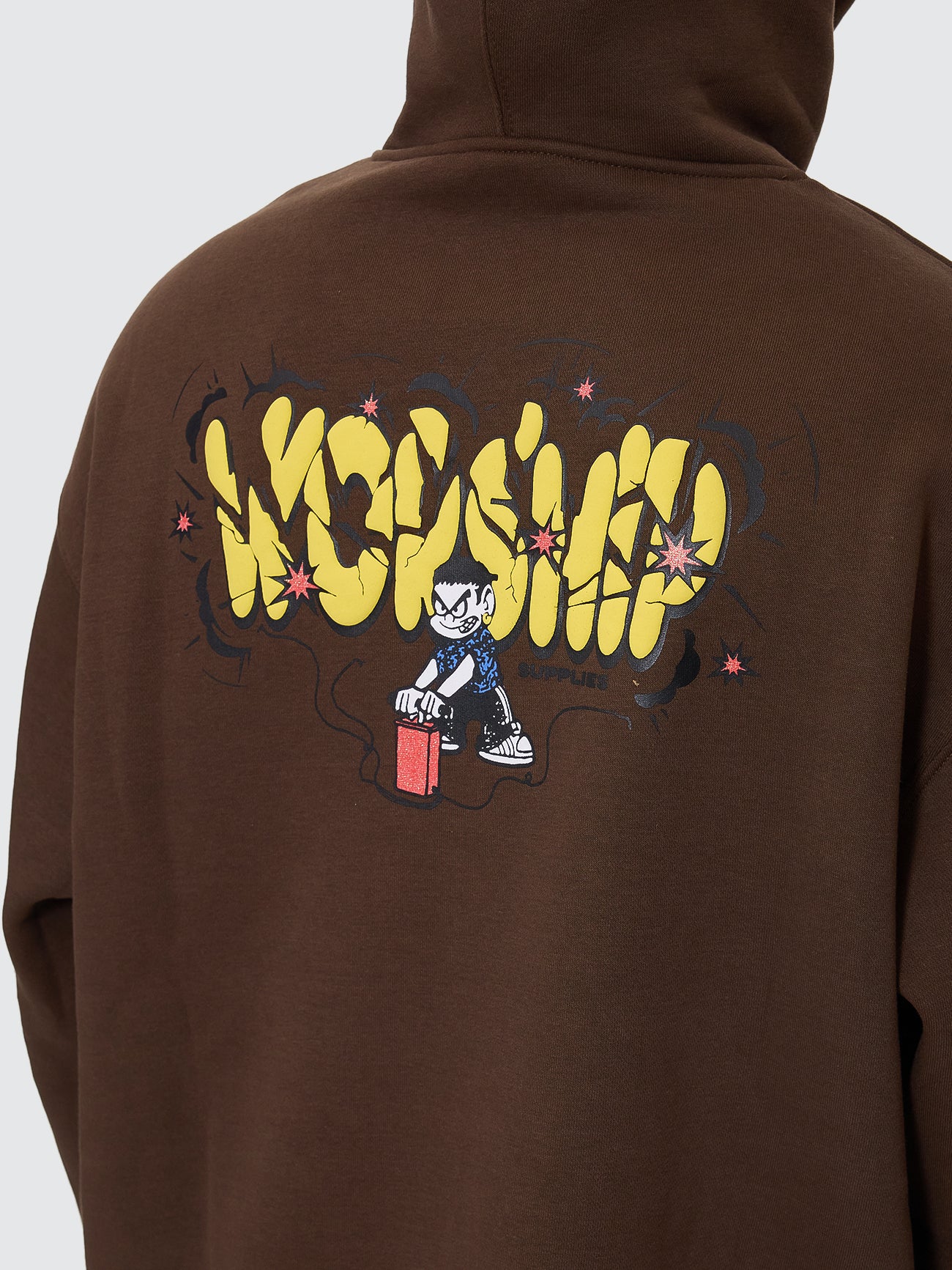 Boomer Pull Over Hood - Chocolate - Image 3