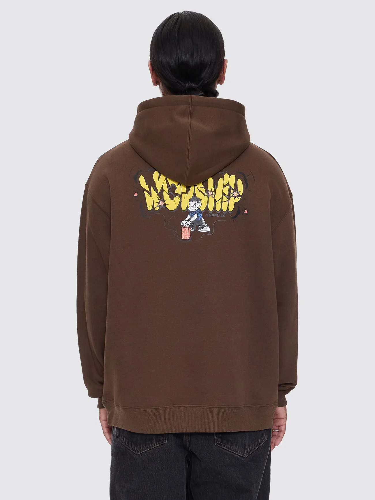 Boomer Pull Over Hood - Chocolate - Image 6