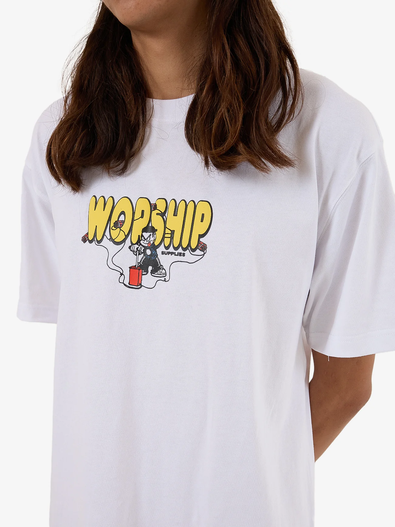 Boomer Tee - White - Image 6