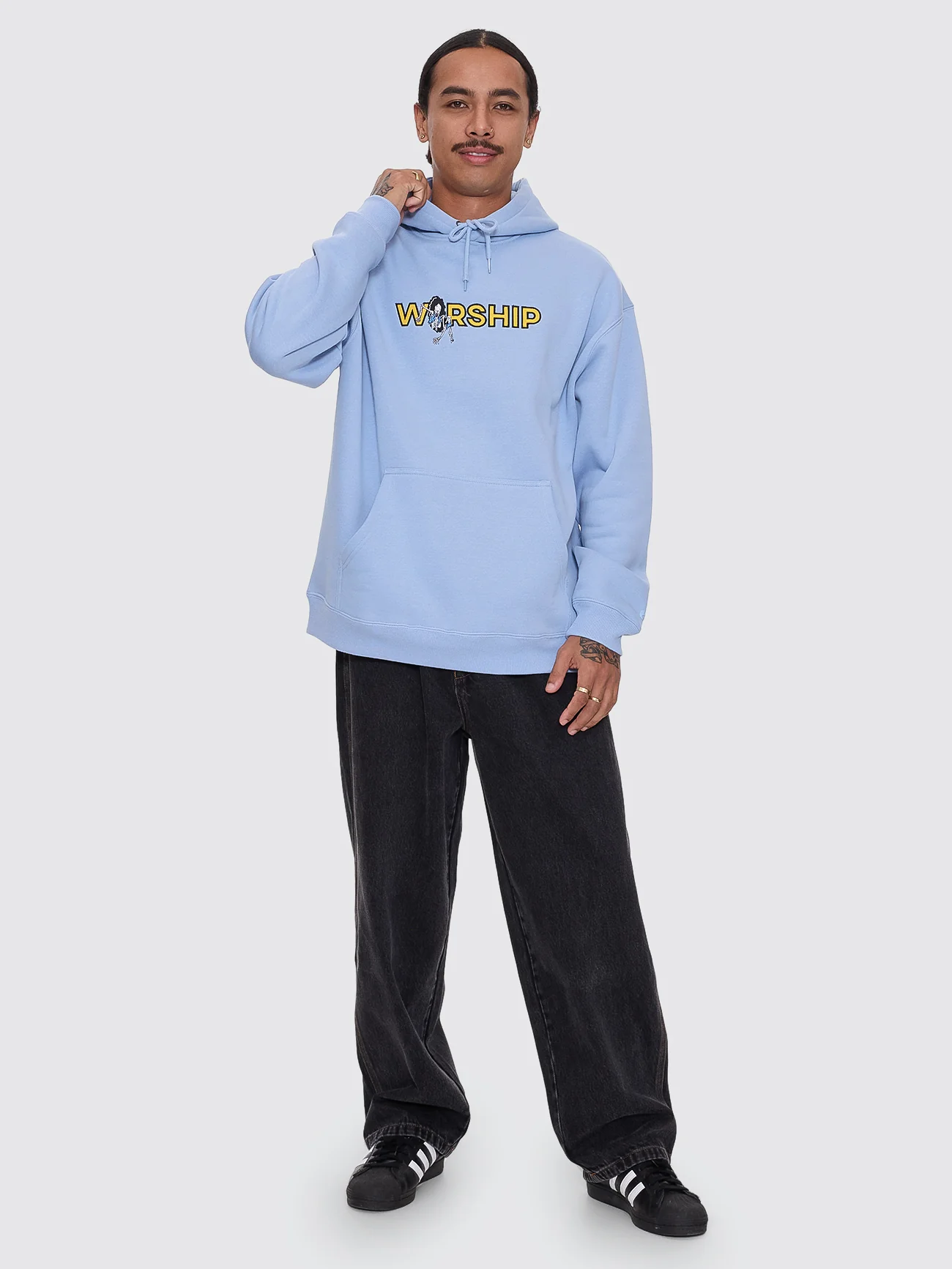 Break Through Pull Over Hood - Bell Air Blue - Image 5