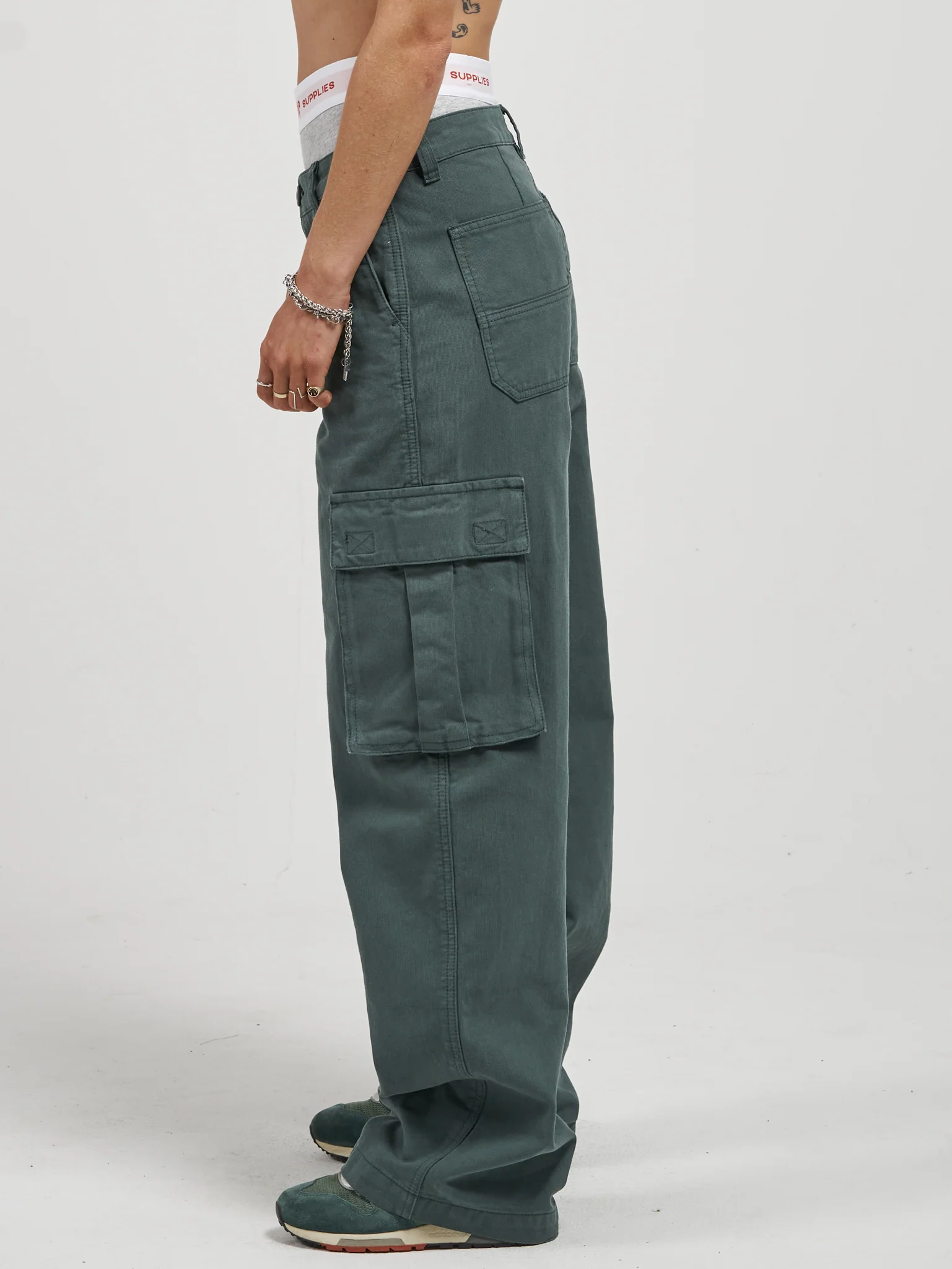 Breakdown Utility Pant - Dark Teal - Image 3