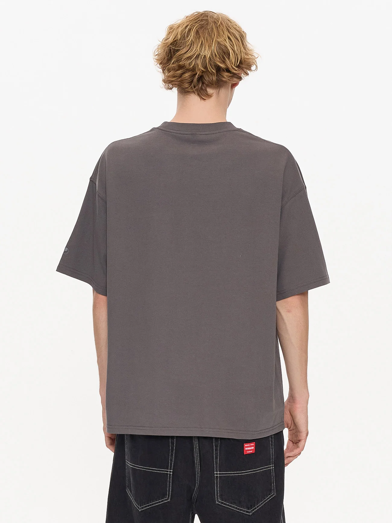 Bushman Oversize Tee - Worn Black - Image 3