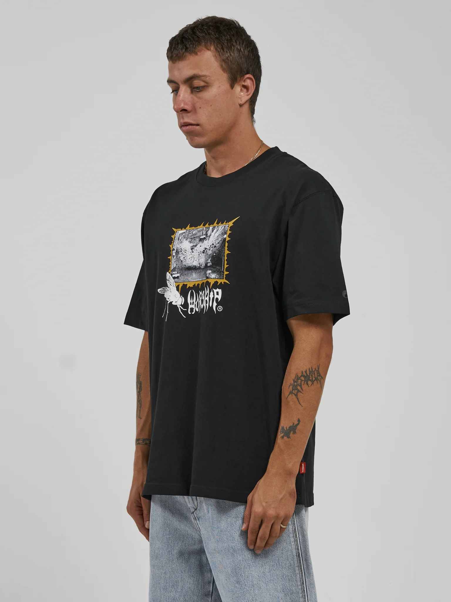 Buzzkill Tee - Black - Image 2