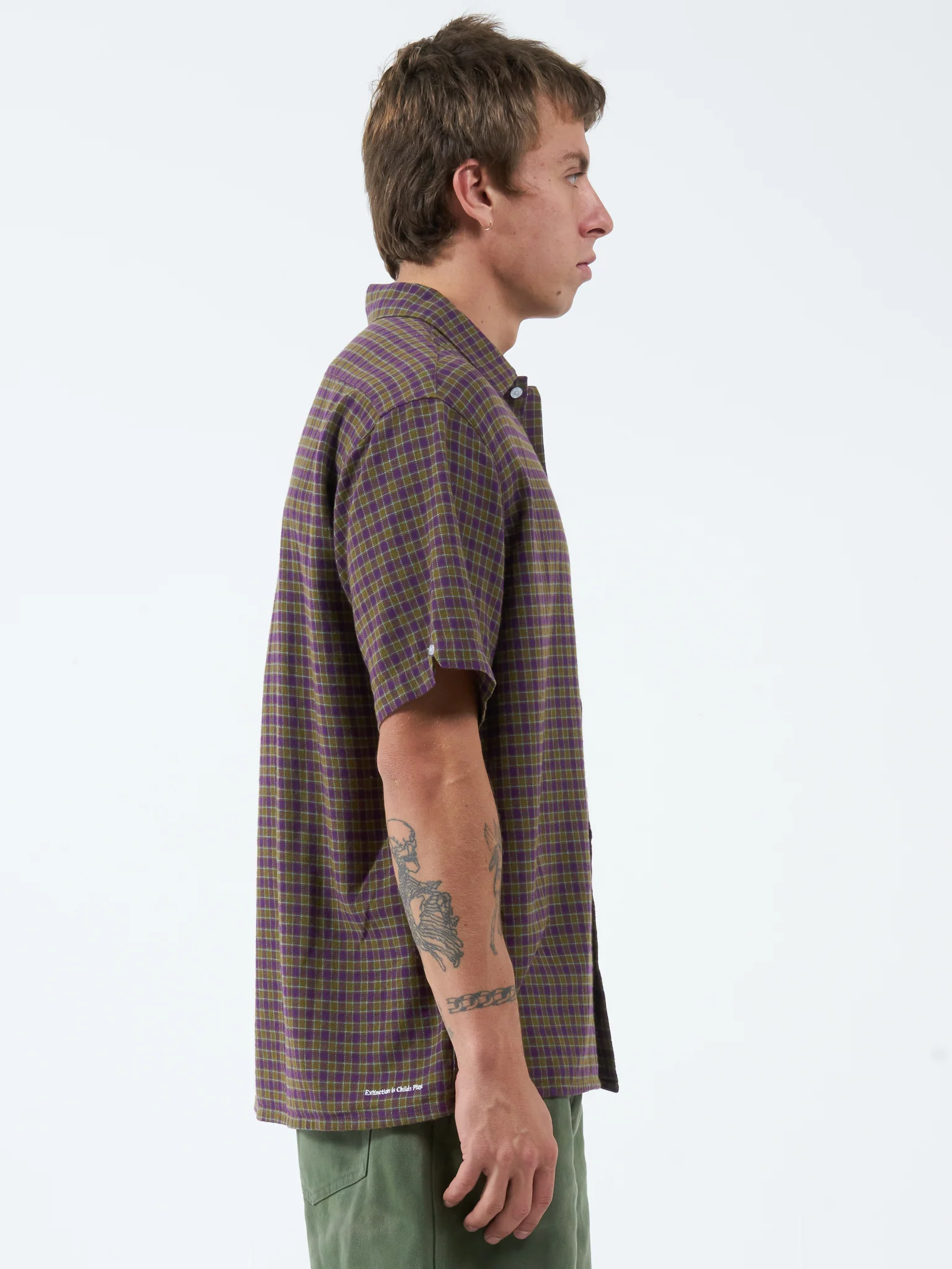 Cadet Short Sleeve Shirt - Rain Drum - Image 4
