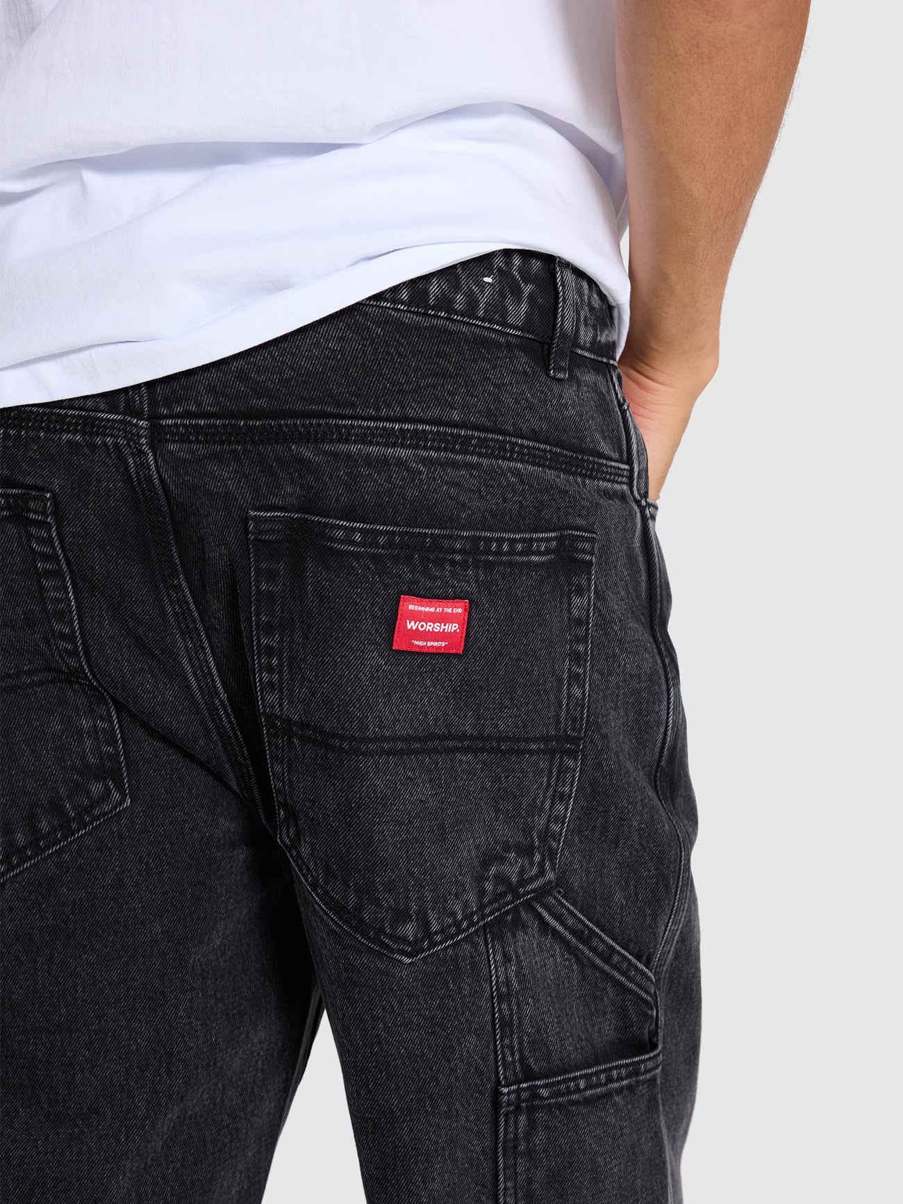 Carpenter Jean - Black Rinse - Image 7