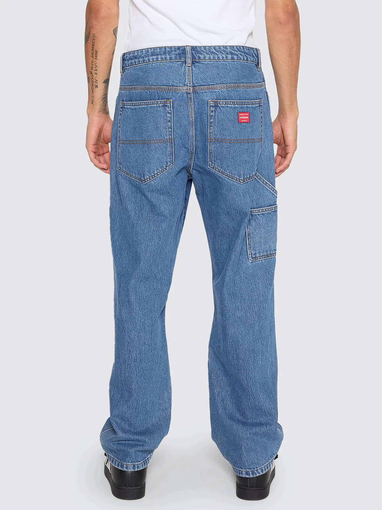 Carpenter Jean - Sky High Blue - Image 4