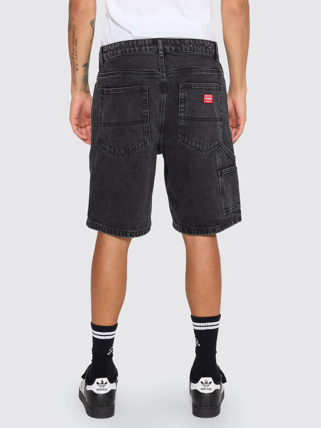 Carpenter Short - Black Rinse - Image 3