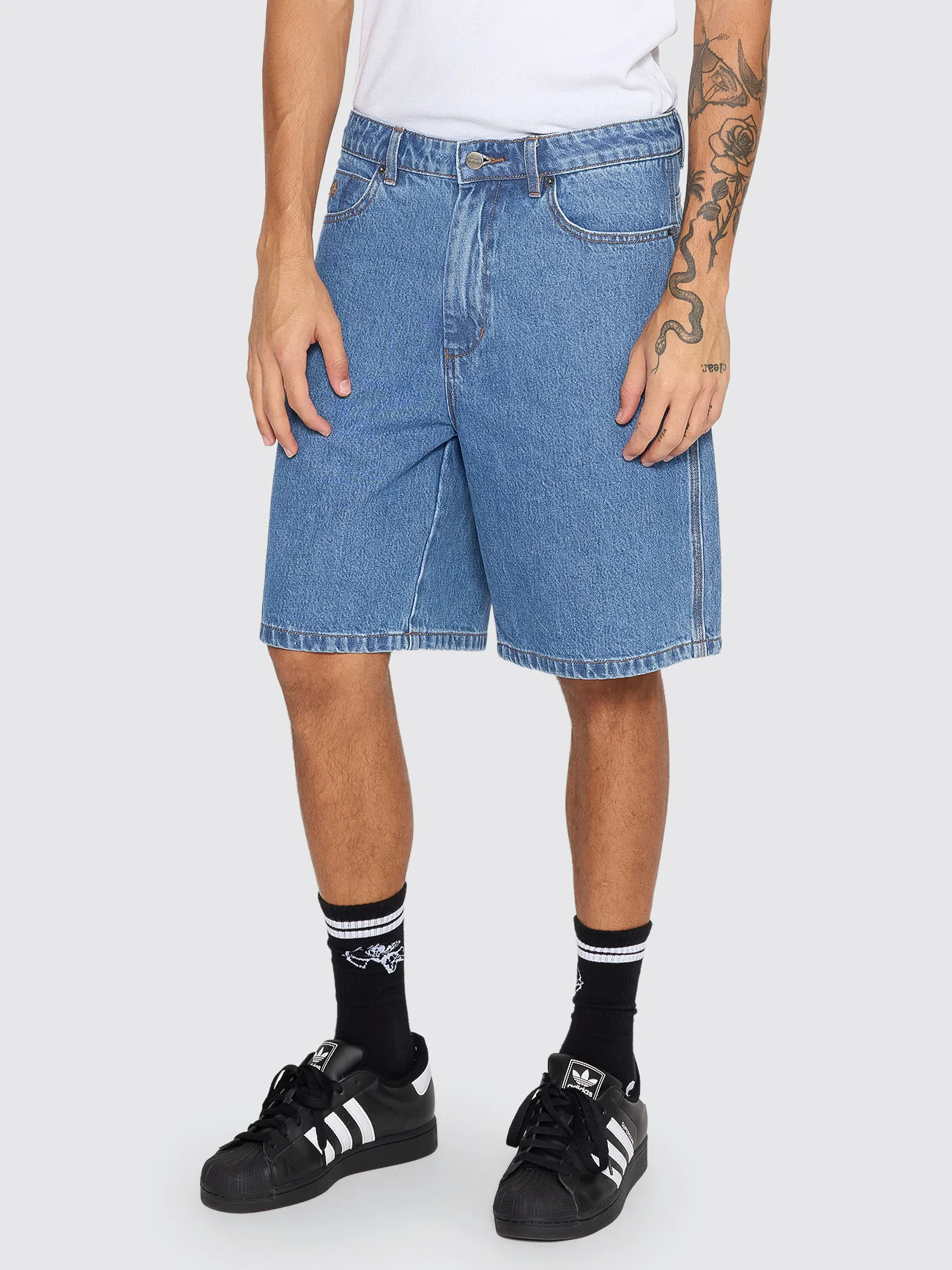 Carpenter Short - Sky High Blue - Image 3