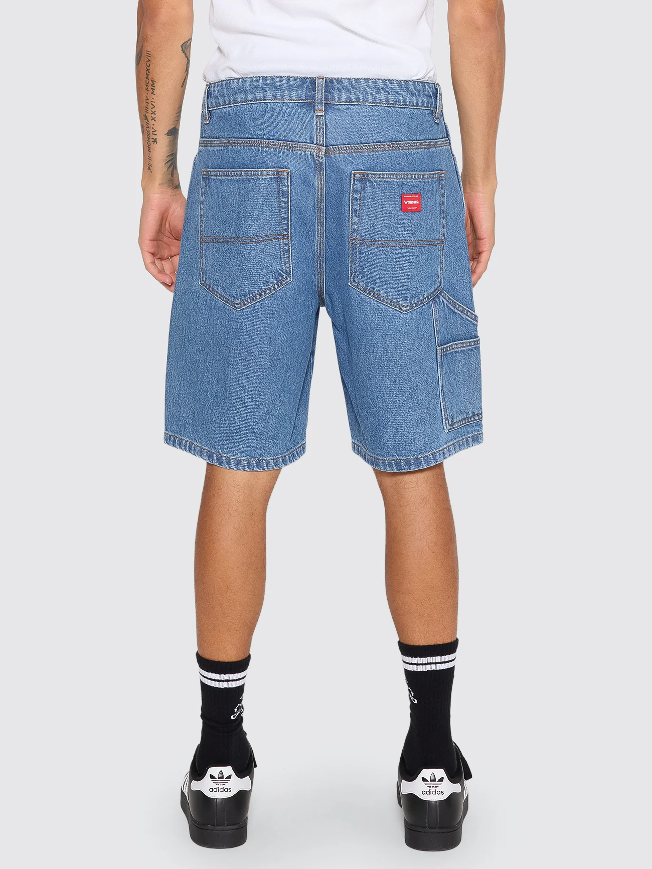 Carpenter Short - Sky High Blue - Image 4
