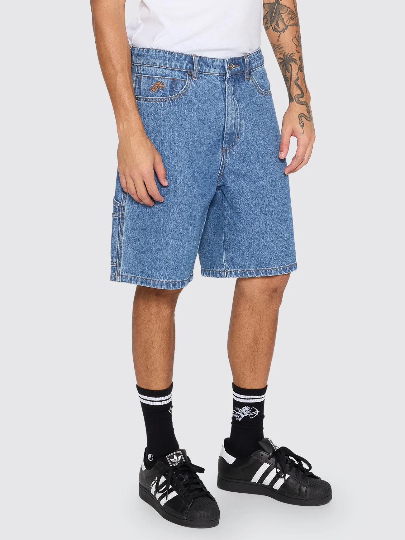 Carpenter Short - Sky High Blue - Image 6