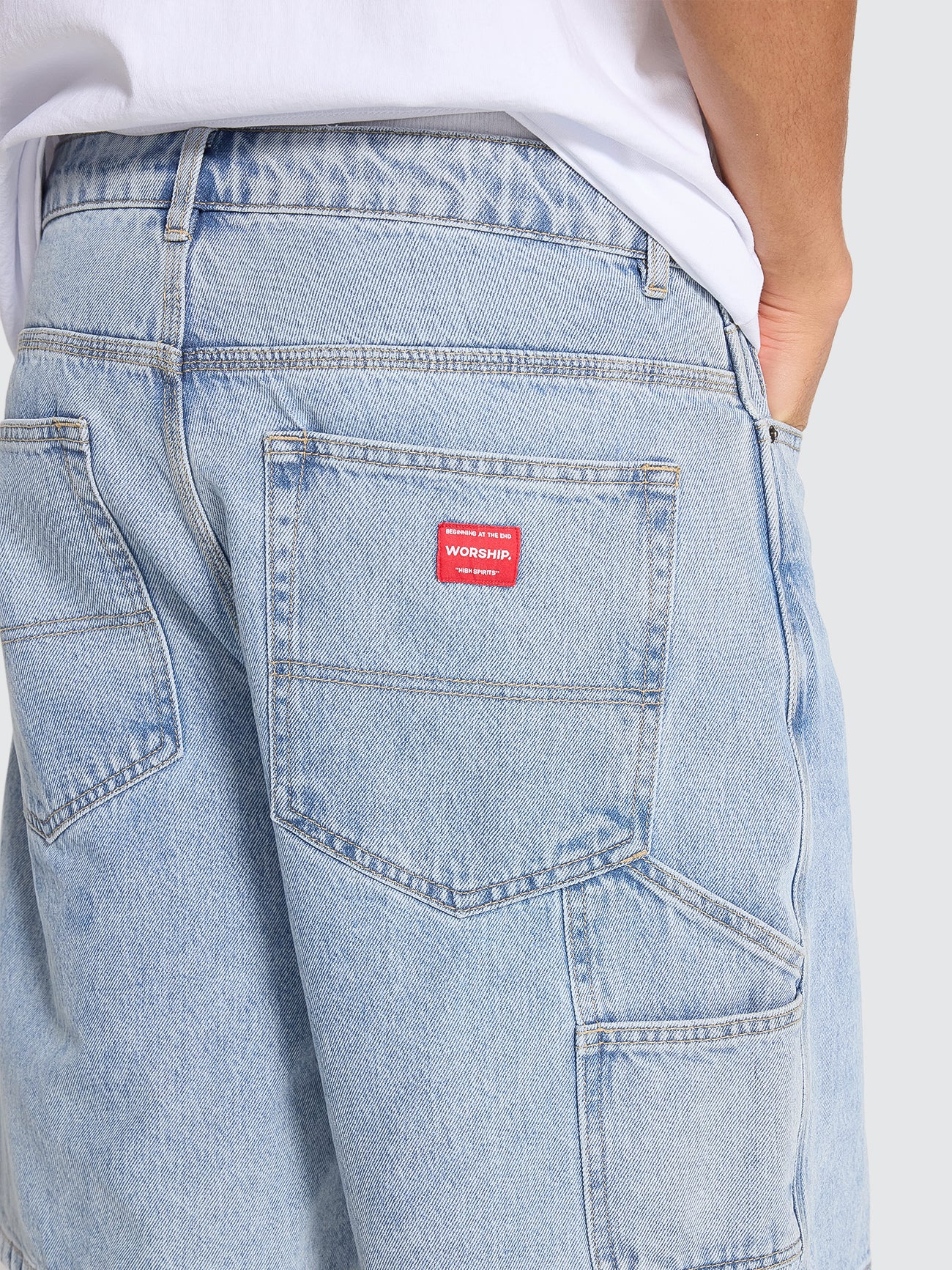 Carpenter Short - Worship Worn Blue - Image 7