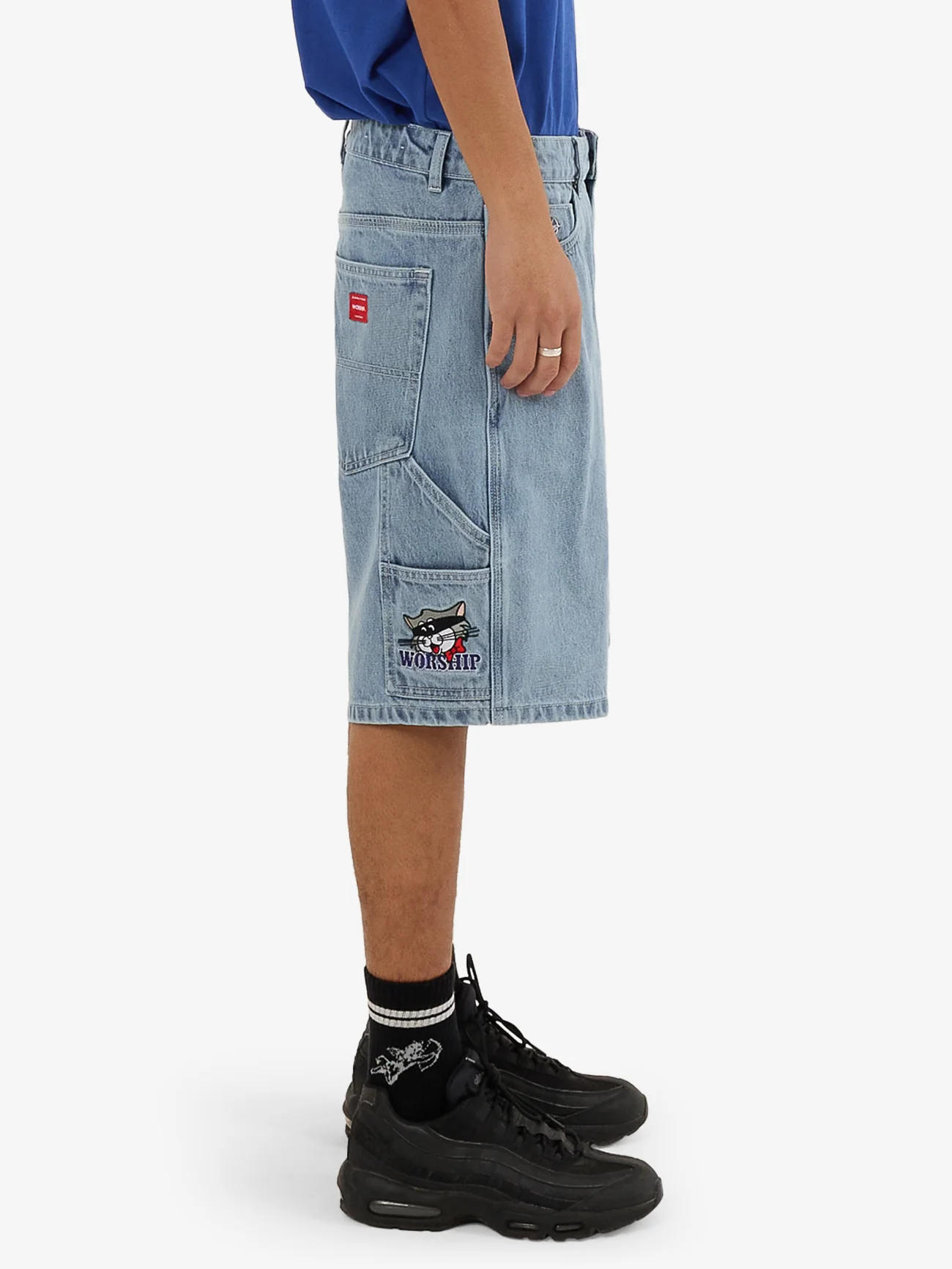 Cat Burglar Carpenter Short - Spirit Blue - Image 4