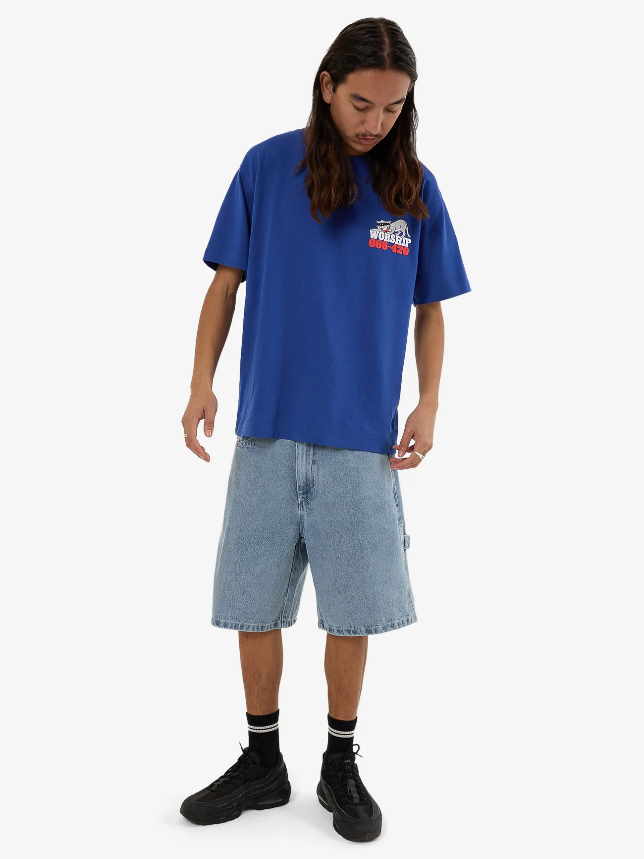 Cat Burglar Carpenter Short - Spirit Blue - Image 5