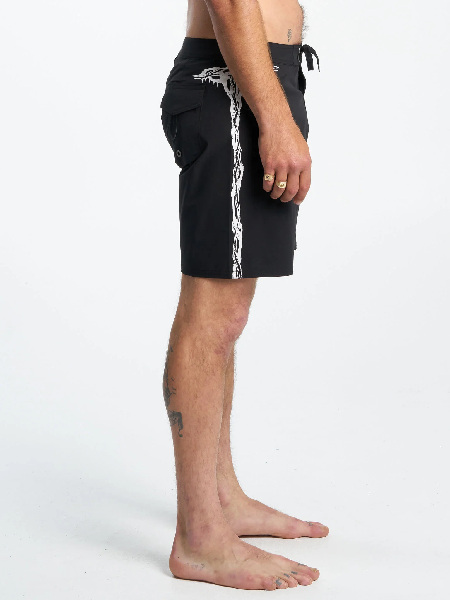 Ceremonial Boardshort - Black - Image 4