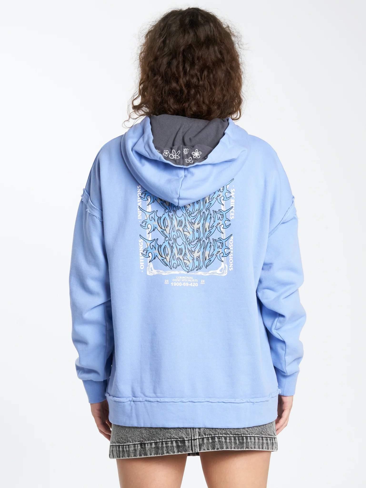 Ceremonial Box Fit Hood - Columbian Blue - Image 2
