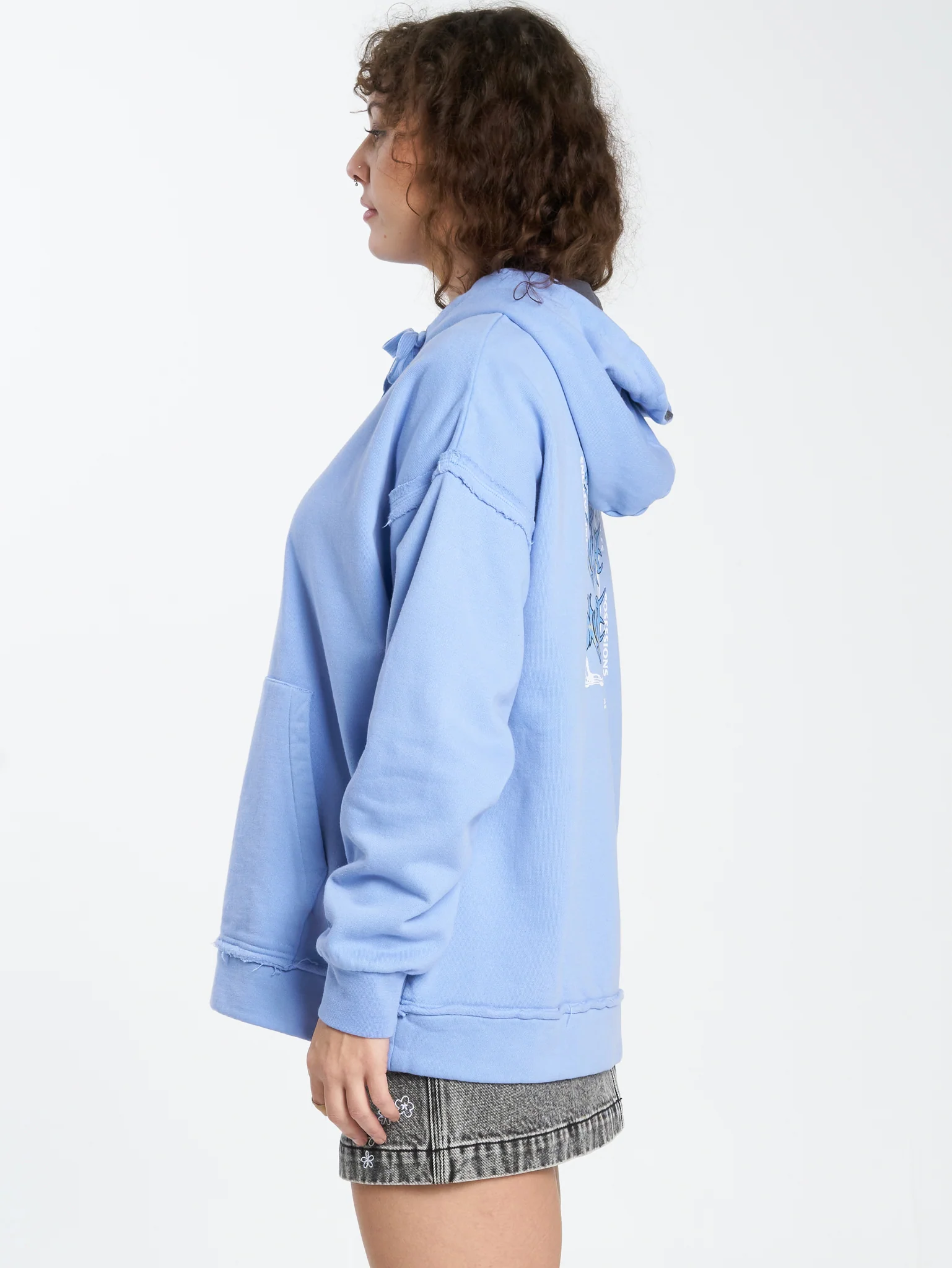 Ceremonial Box Fit Hood - Columbian Blue - Image 3