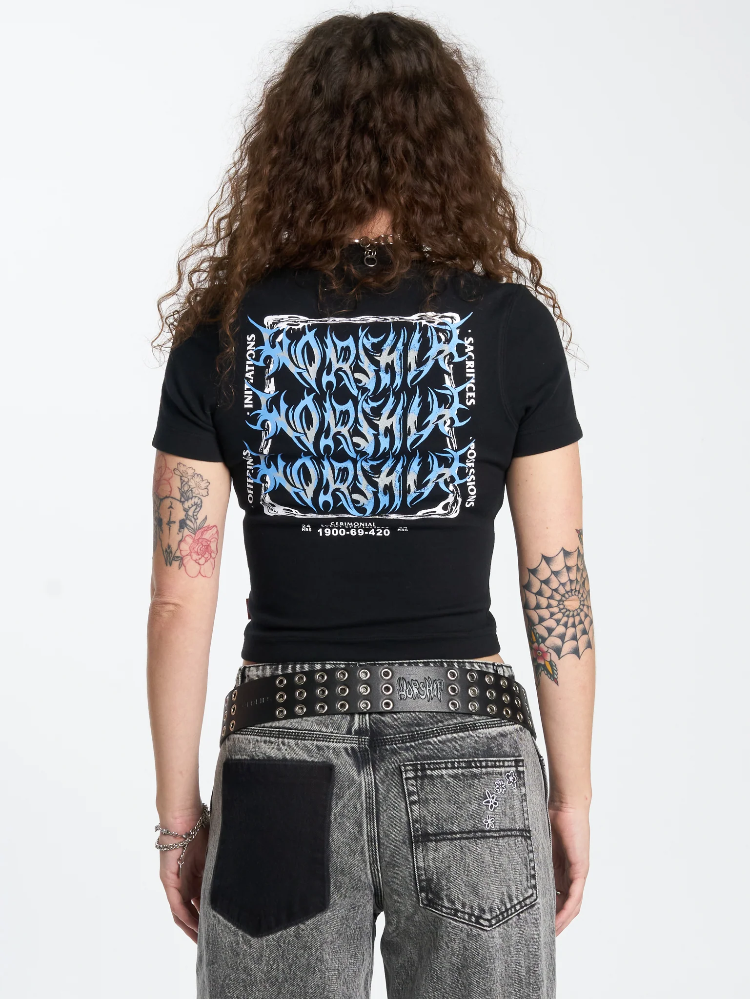 Ceremonial Slim Fit Tee - Black - Image 2