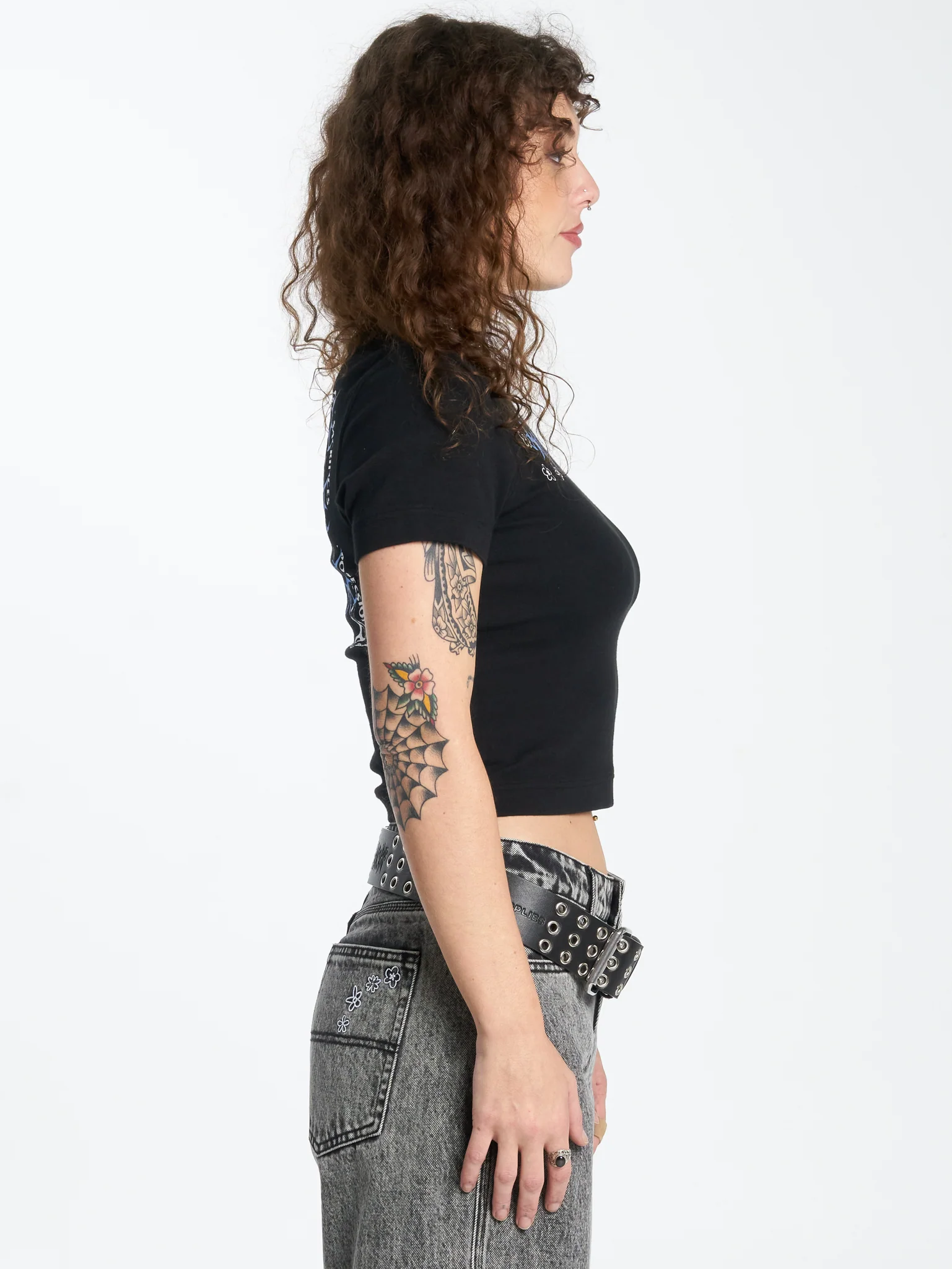 Ceremonial Slim Fit Tee - Black - Image 4