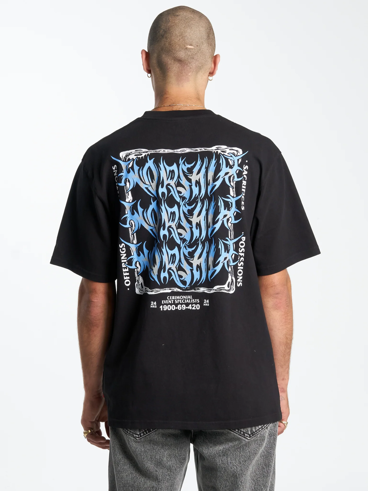 Ceremonial Tee - Black - Image 2