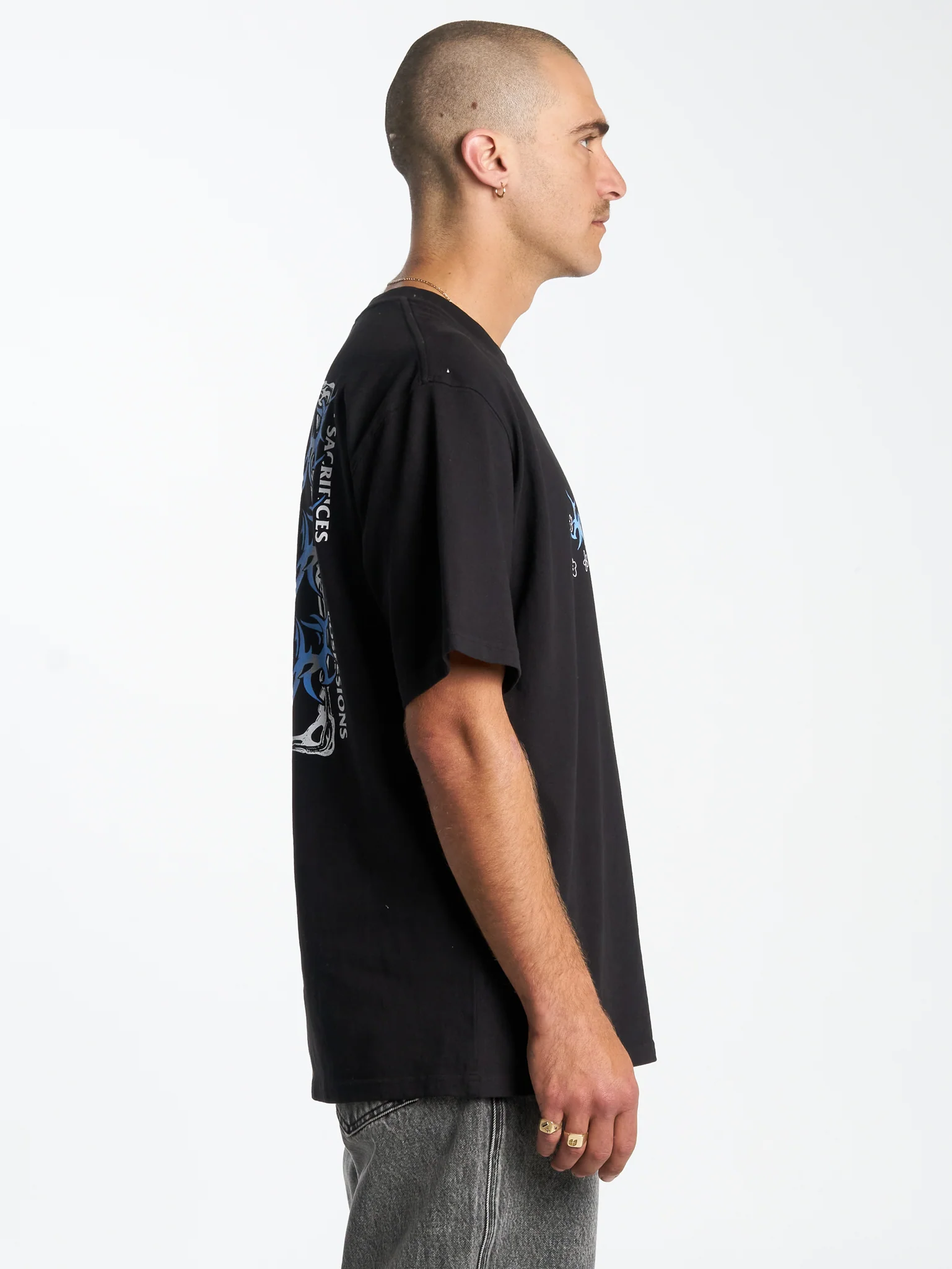 Ceremonial Tee - Black - Image 4